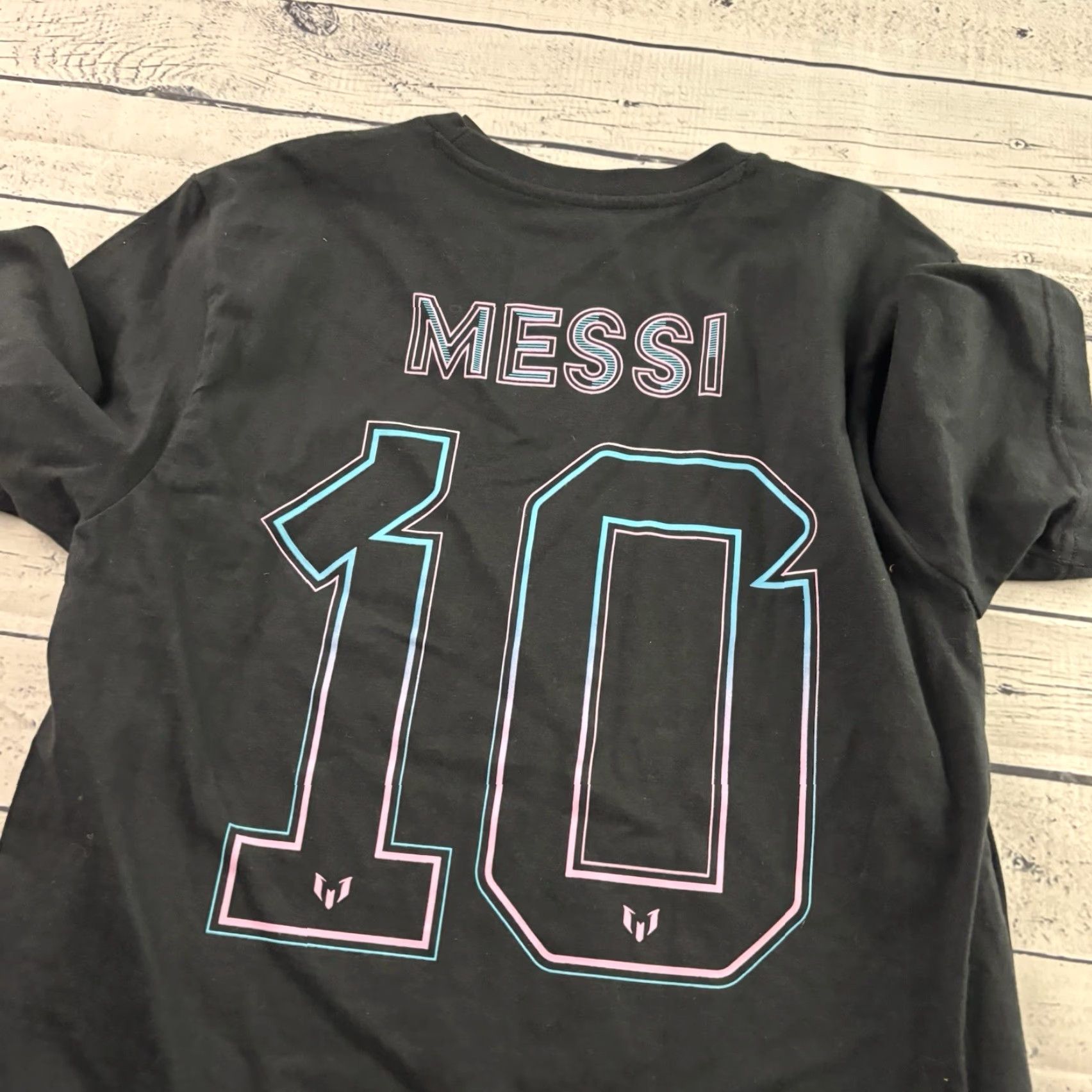 Adidas Adidas Messi #10 Short Sleeve T Shirt MLS Soccer Men's Small Black Size US S / EU 44-46 / 1 - 6 Thumbnail