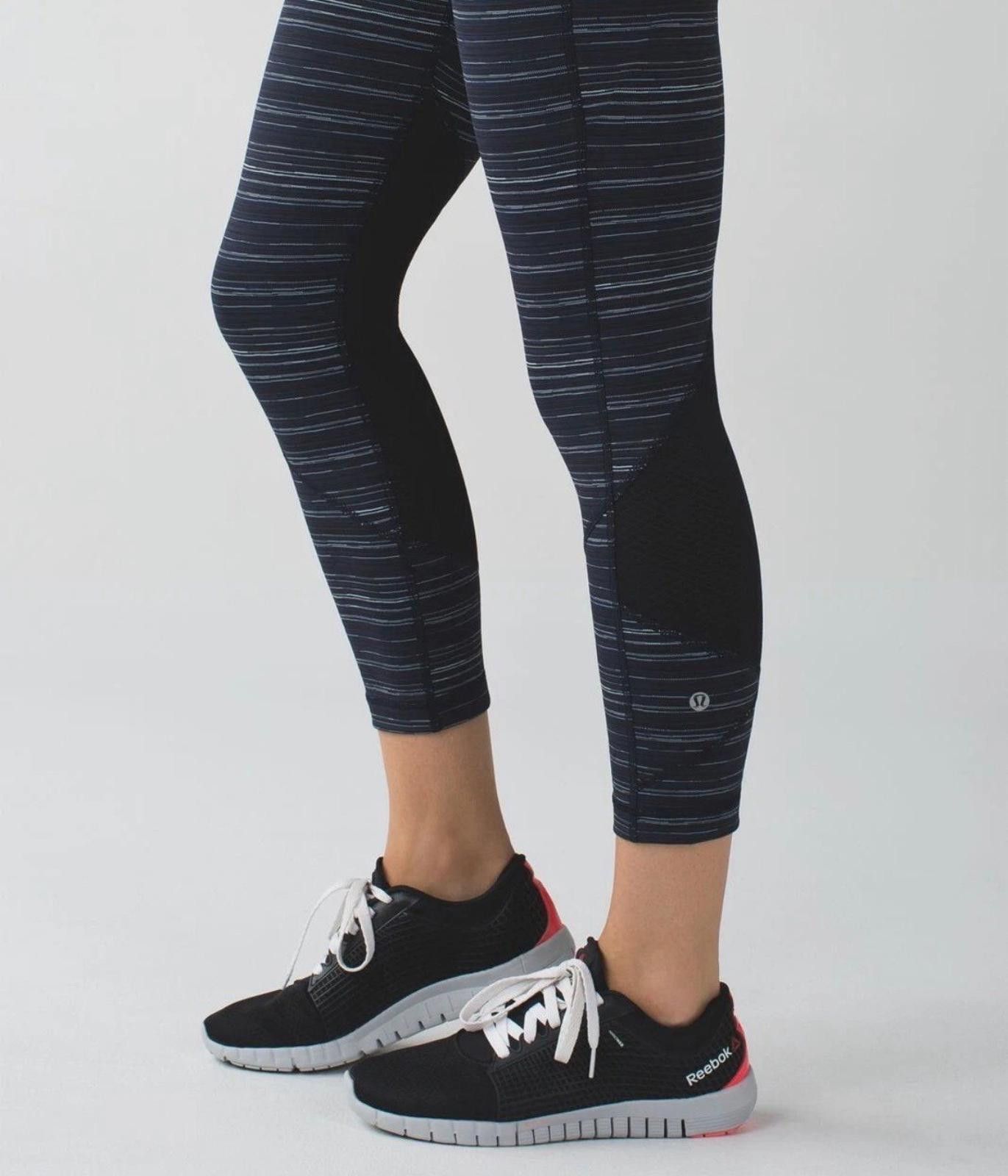 Lululemon Lululemon Pace Rival Crop 22" Cyber Strong Women’s sz 6 Size 28" / US 6 / IT 42 - 6 Thumbnail