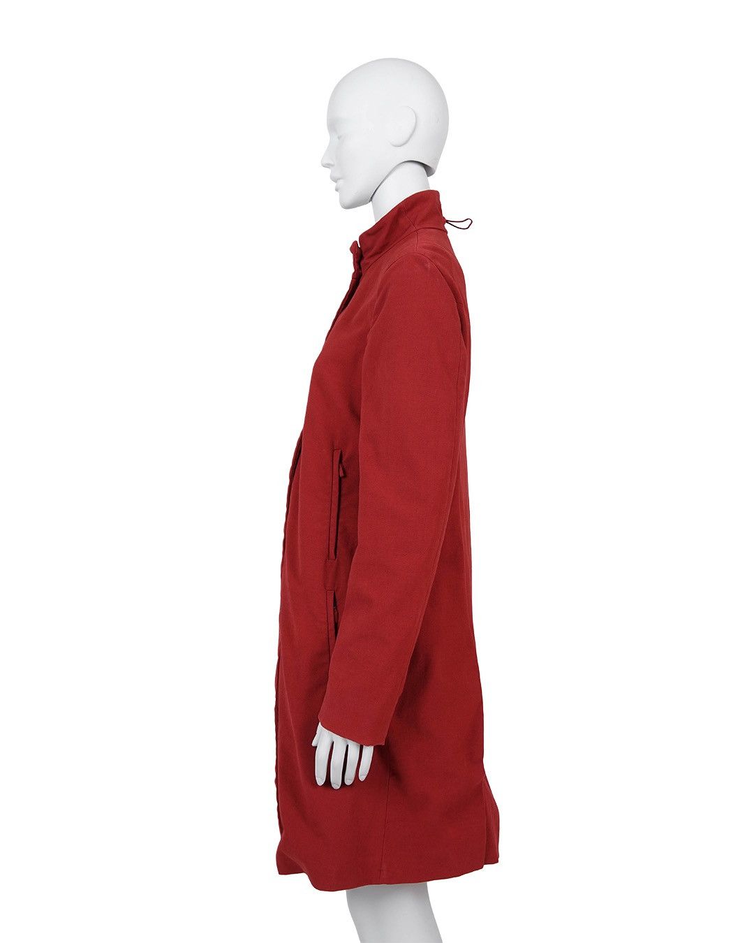 Burberry Burberry Prorsum F/W2000 Stopper Neck Red Coat Size XS / US 0-2 / IT 36-38 - 4 Thumbnail
