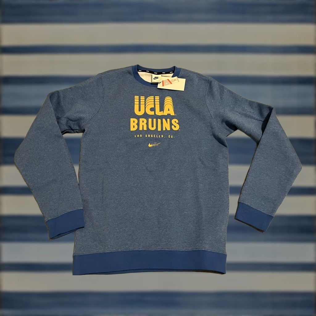 Nike Nike UCLA Bruins Football Blue Pullover Sweatshirt Mens Small NWT Size US S / EU 44-46 / 1 - 1 Thumbnail