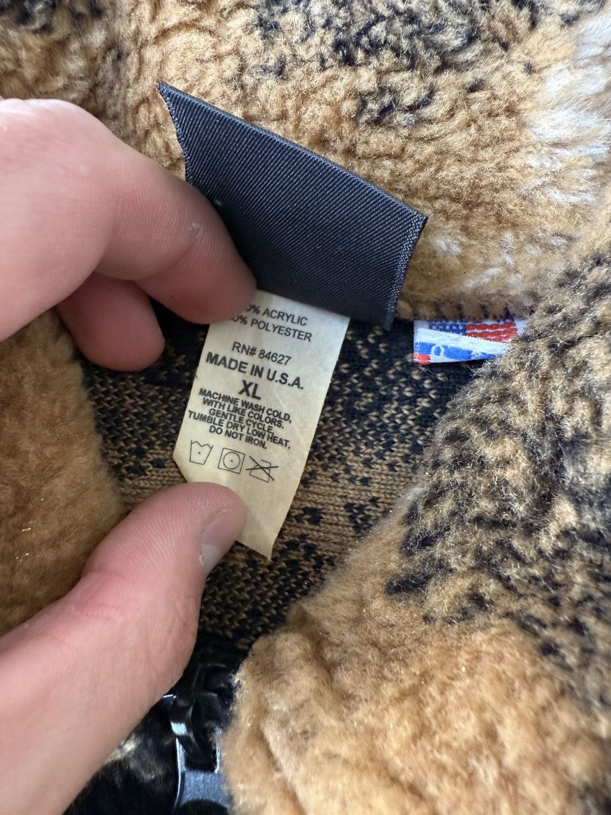 Vintage Rare‼️ Vintage Mazmania Full Print Wolves Fleece Hunter Vest Size US XL / EU 56 / 4 - 4 Thumbnail