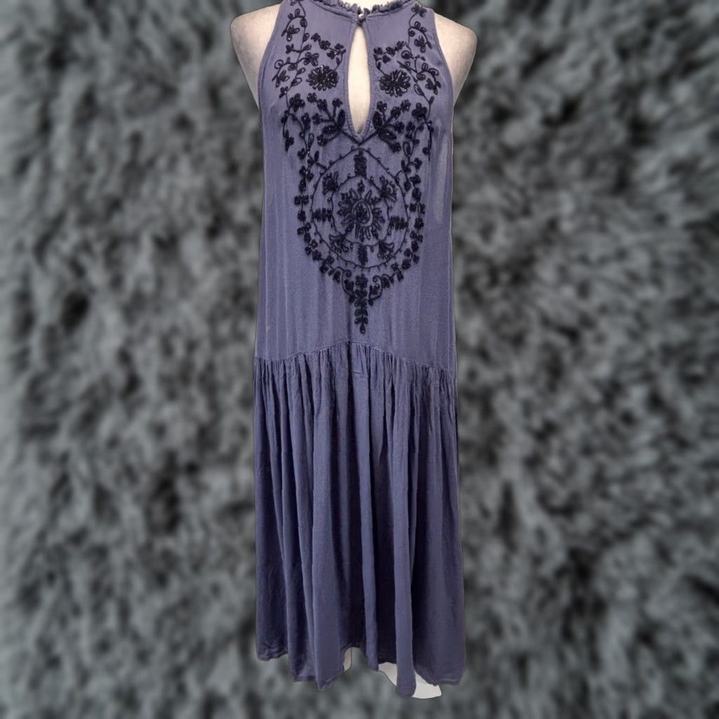Free People Free People Stitched With Love Embroidered Dress | Grailed