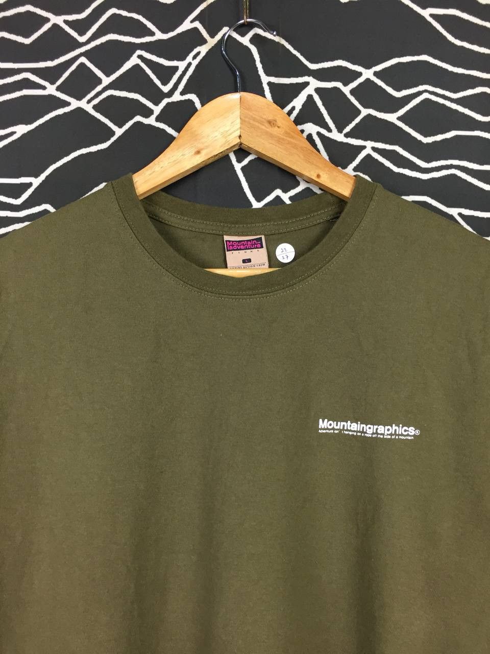 Japanese Brand Fluke X Mountain Advanture Mountain Graphics Tee Size US L / EU 52-54 / 3 - 6 Thumbnail