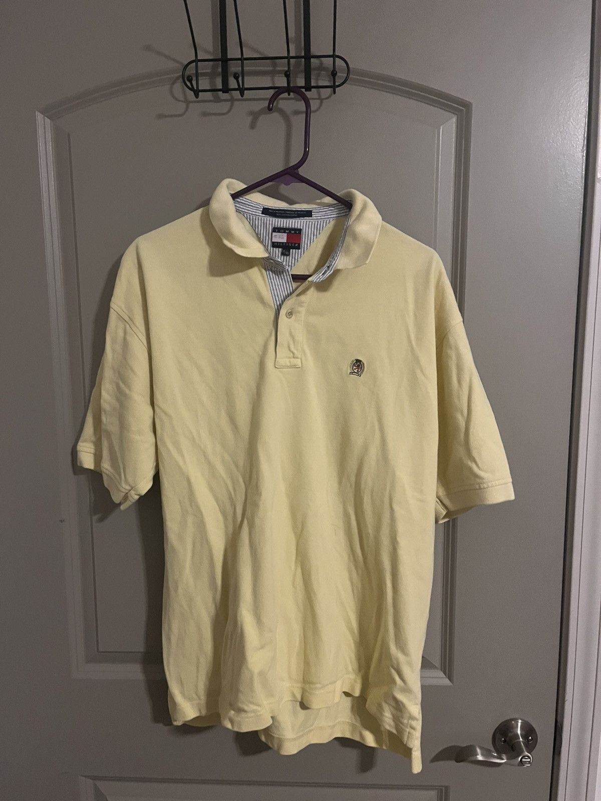 Tommy Hilfiger Tommy Hilfiger Pale yellow Polo Size US XL / EU 56 / 4 - 1 Thumbnail