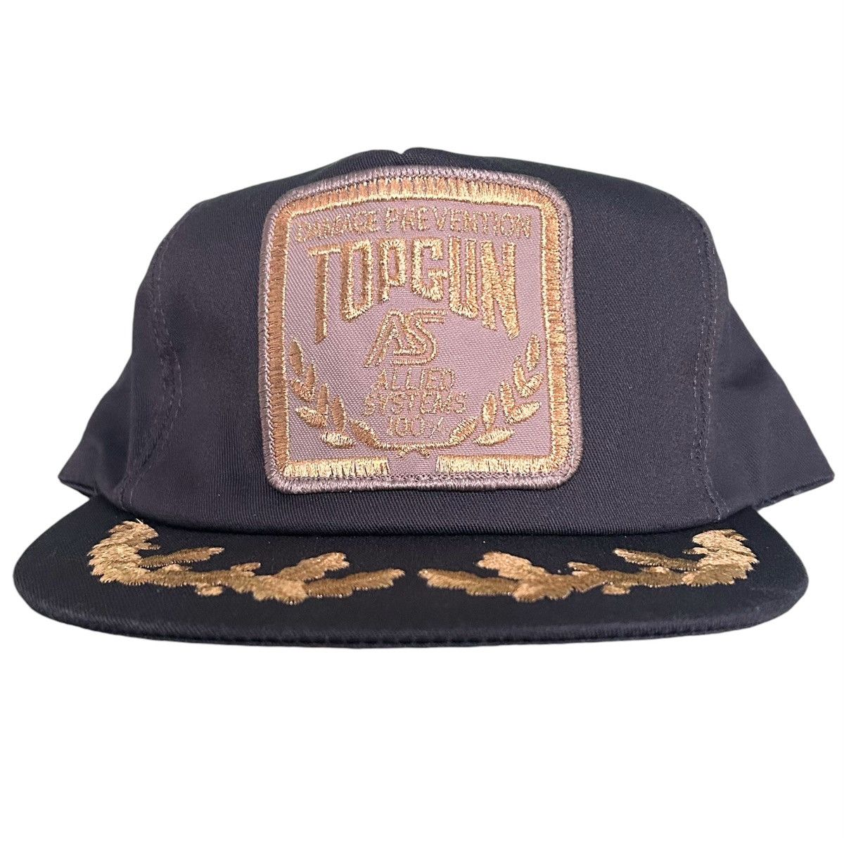 Vintage Vintage Allied Systems Top Gun Damage Prevention 100% Hat Size ONE SIZE - 2 Thumbnail