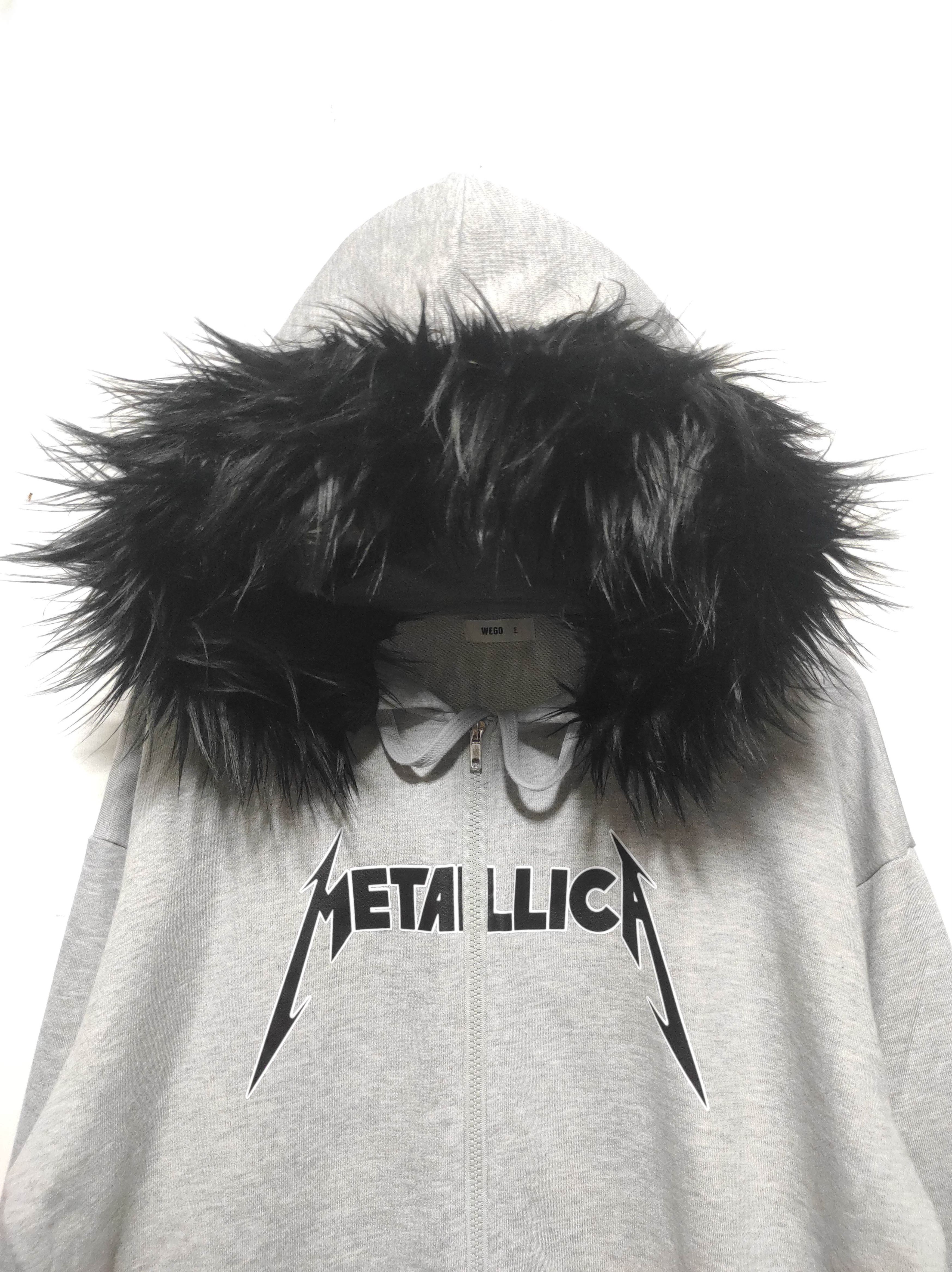 Hysteric Glamour Custom Metallica Boxy Zipper Fur Hoodie i6w9 Lgb Style Size US M / EU 48-50 / 2 - 4 Thumbnail