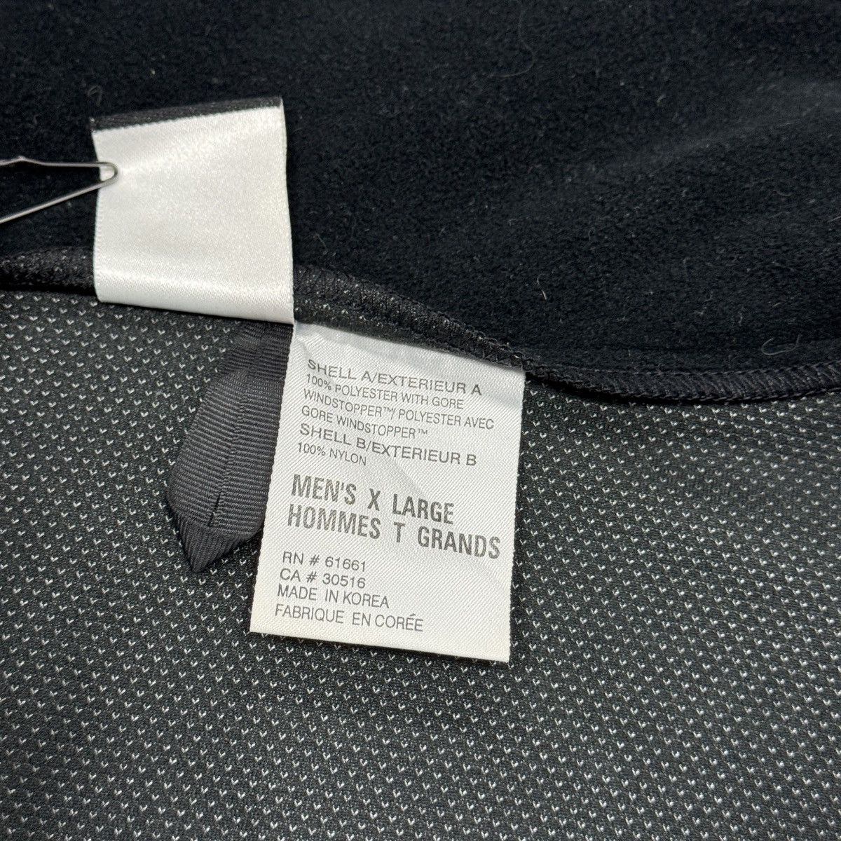 The North Face Retro The North Face TNF Gore Windstopper Fleece Vest Jacket Size US XL / EU 56 / 4 - 10 Thumbnail