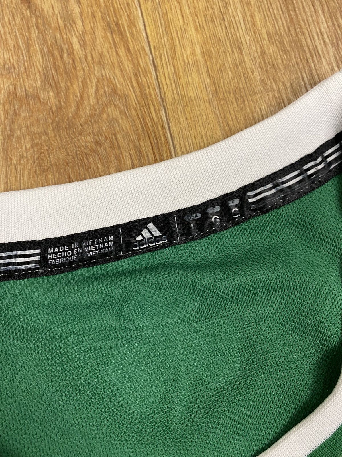 Adidas × NBA × Vintage Boston Celtics Adidas 2011 Garnett Jersey Size US L / EU 52-54 / 3 - 3 Thumbnail