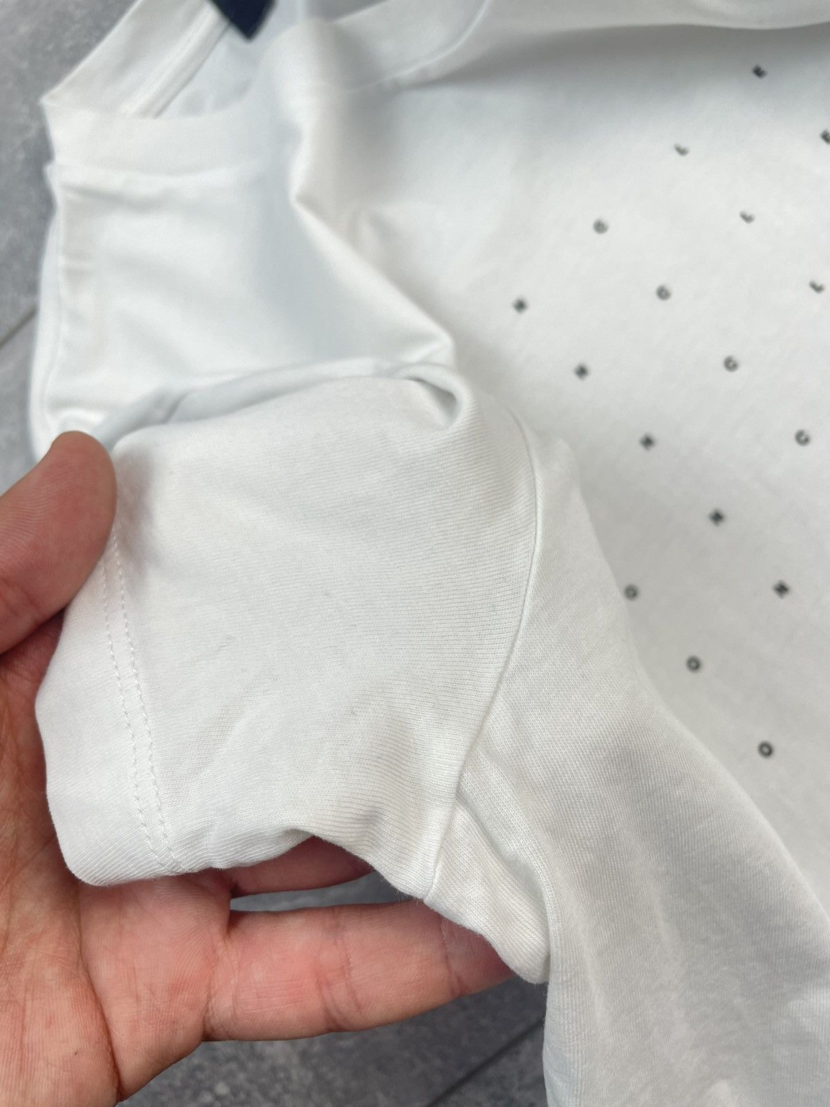 Moncler Moncler SS T-shirt White Size US L / EU 52-54 / 3 - 9 Thumbnail
