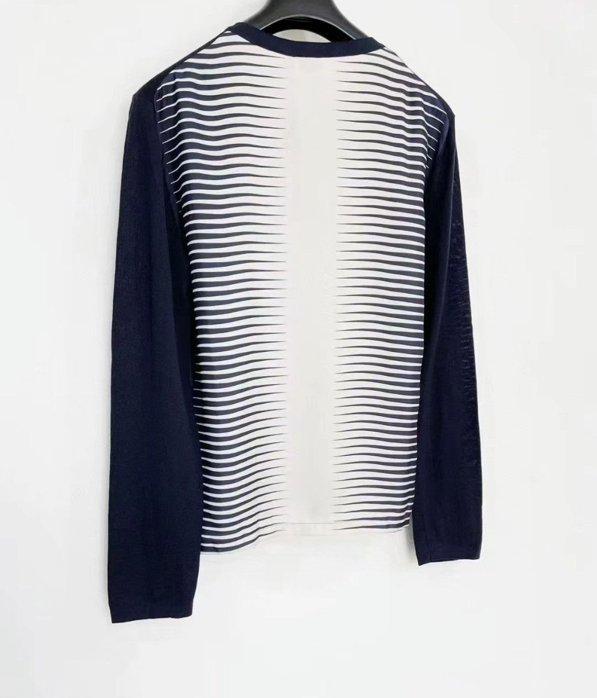 Balenciaga BALENCIAGA Wool & Silk Blend Knit Sweater J30 Size US M / EU 48-50 / 2 - 6 Thumbnail