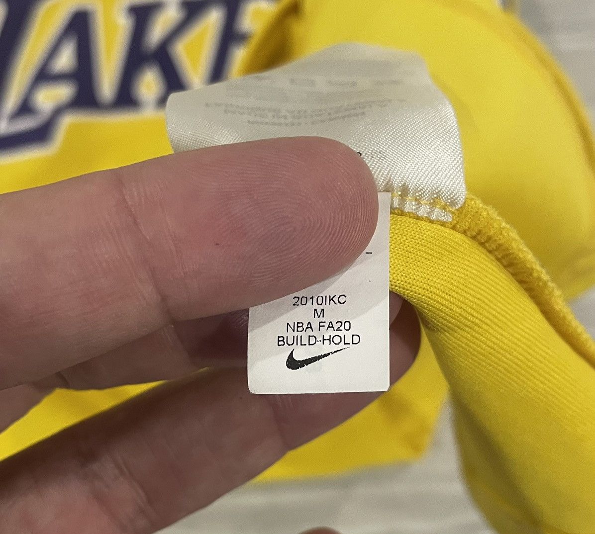 Nike Nike Los Angeles Lakers Anthony Davis #3 Jersey Men’s Medium Size US M / EU 48-50 / 2 - 5 Thumbnail