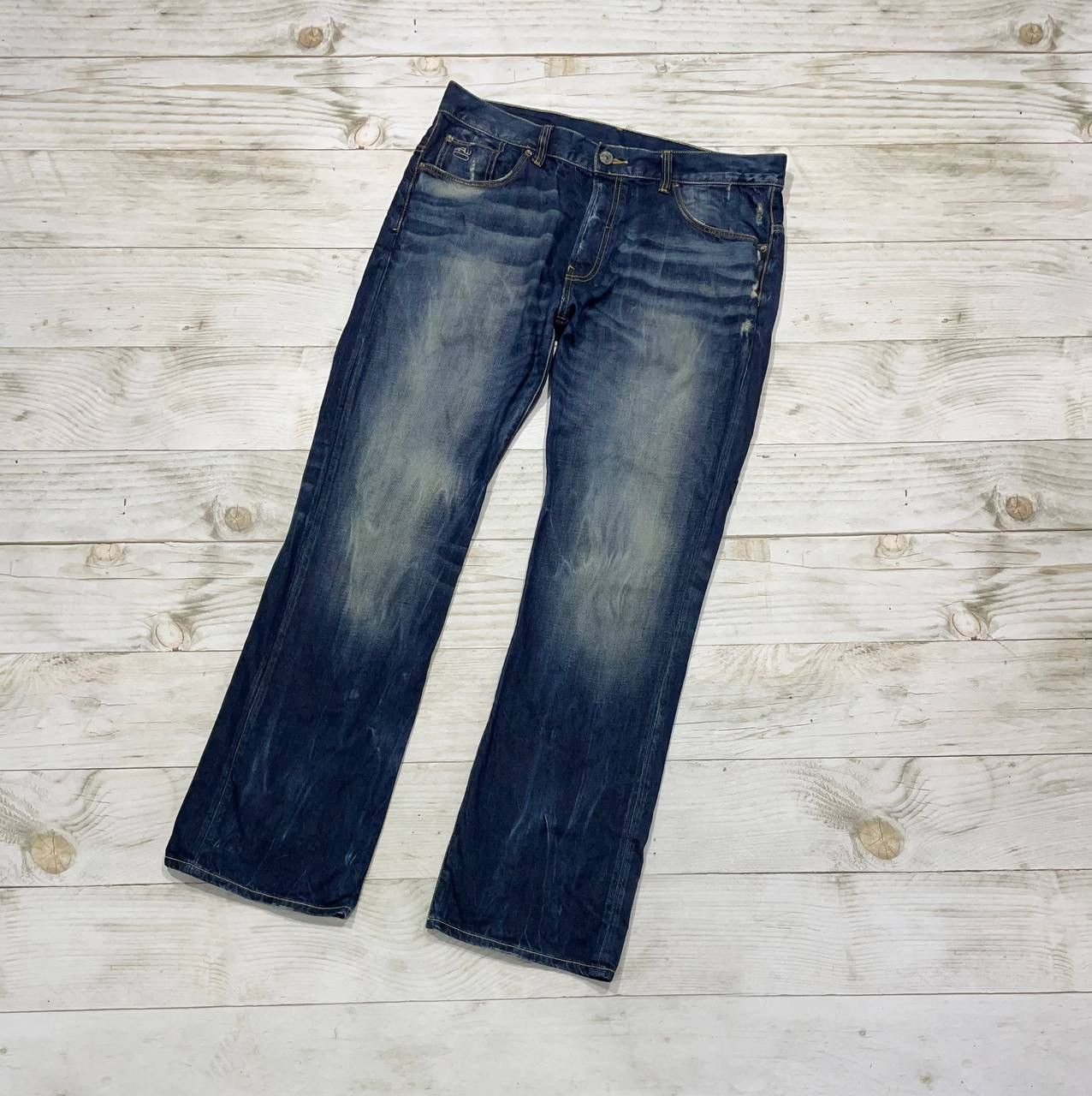 G Star Raw Distressed hotsell Jeans 3301 Size 36x32