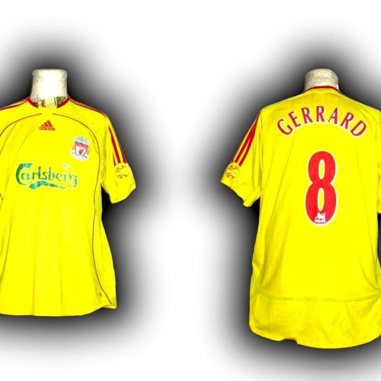 Adidas Fc Liverpool England 2006 2007 Away shirt jersey Size US L / EU 52-54 / 3 - 1 Thumbnail