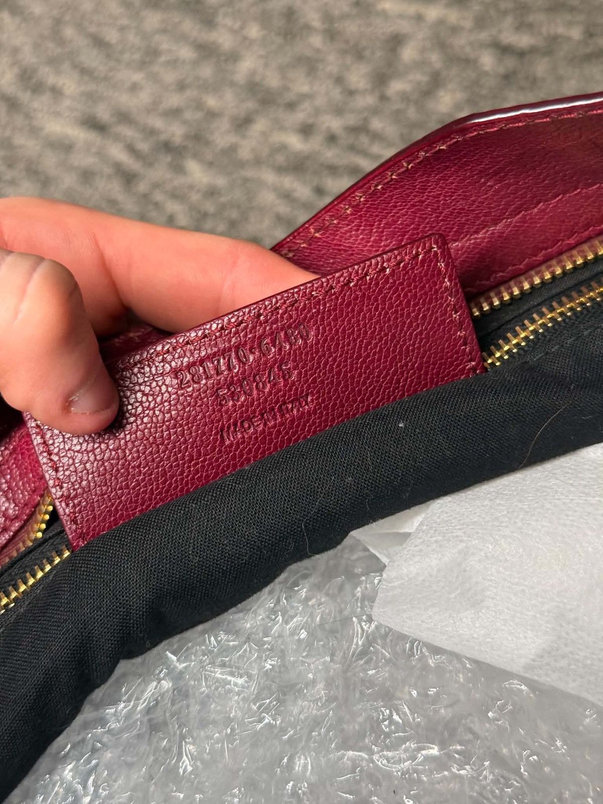 Balenciaga Balenciaga Classic Citybag — Wine Red / Gold Hardware Size ONE SIZE - 6 Thumbnail