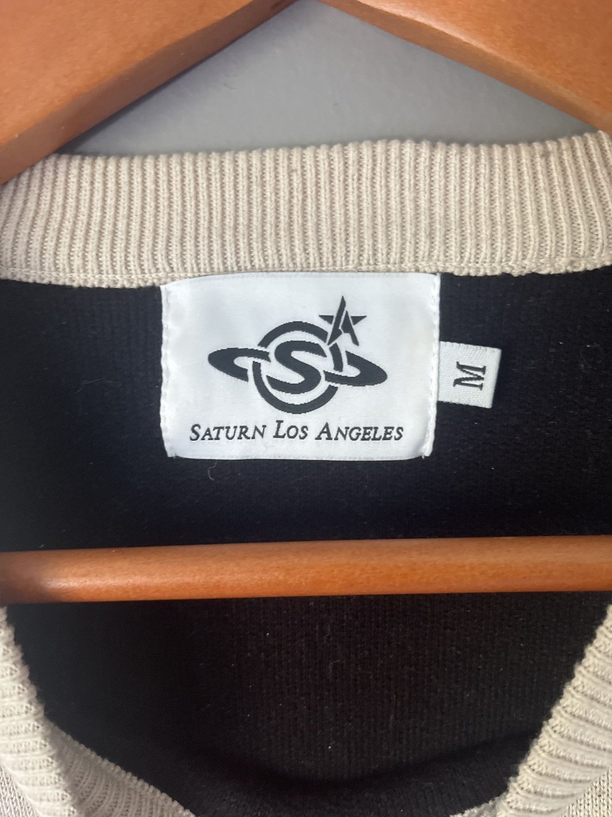 Japanese Brand × Vintage Saturn LA Symmetria Knit Size US M / EU 48-50 / 2 - 3 Thumbnail