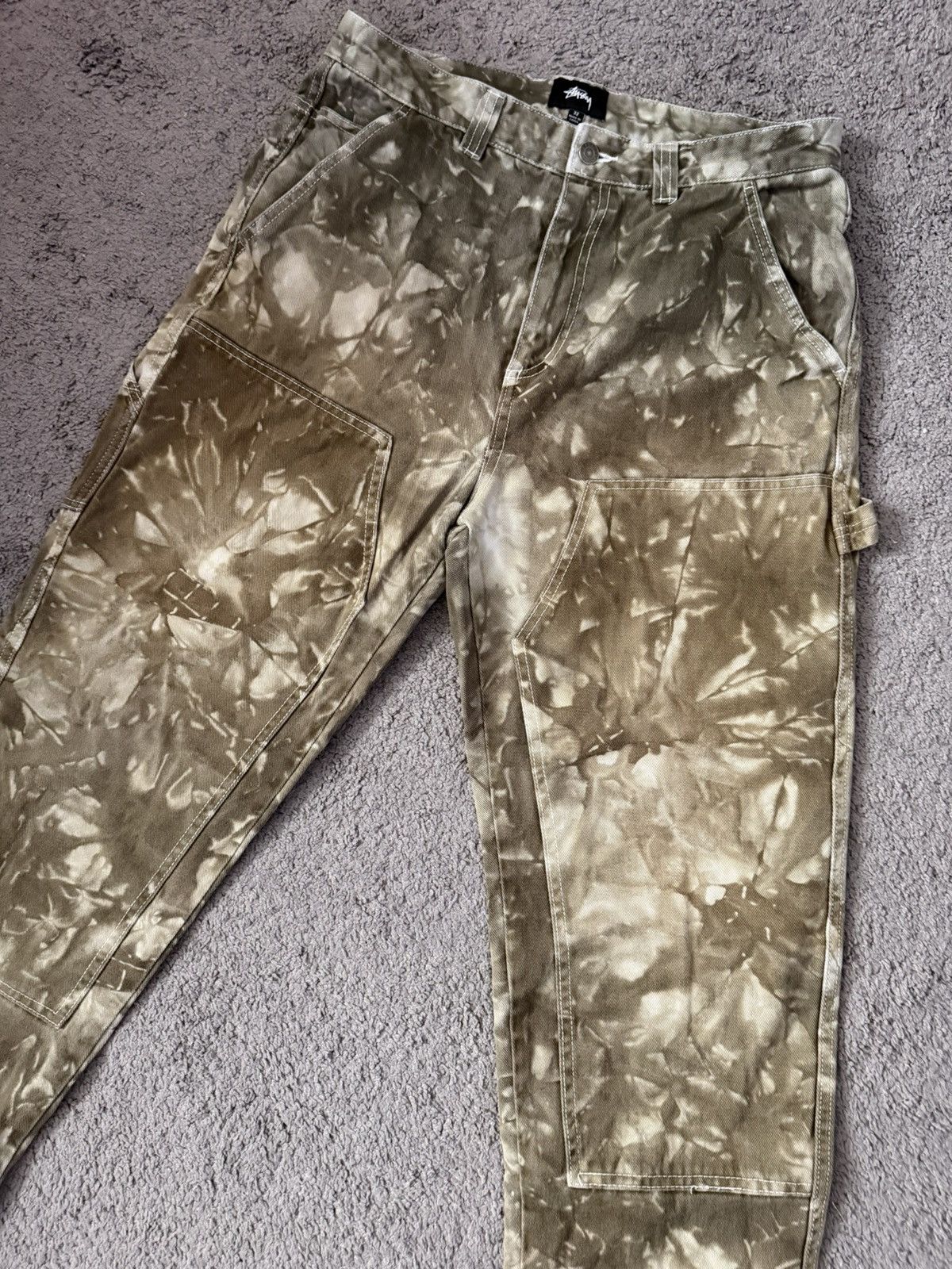 Stussy Stussy dessert tie-dye double knees Size US 32 / EU 48 - 2 Thumbnail