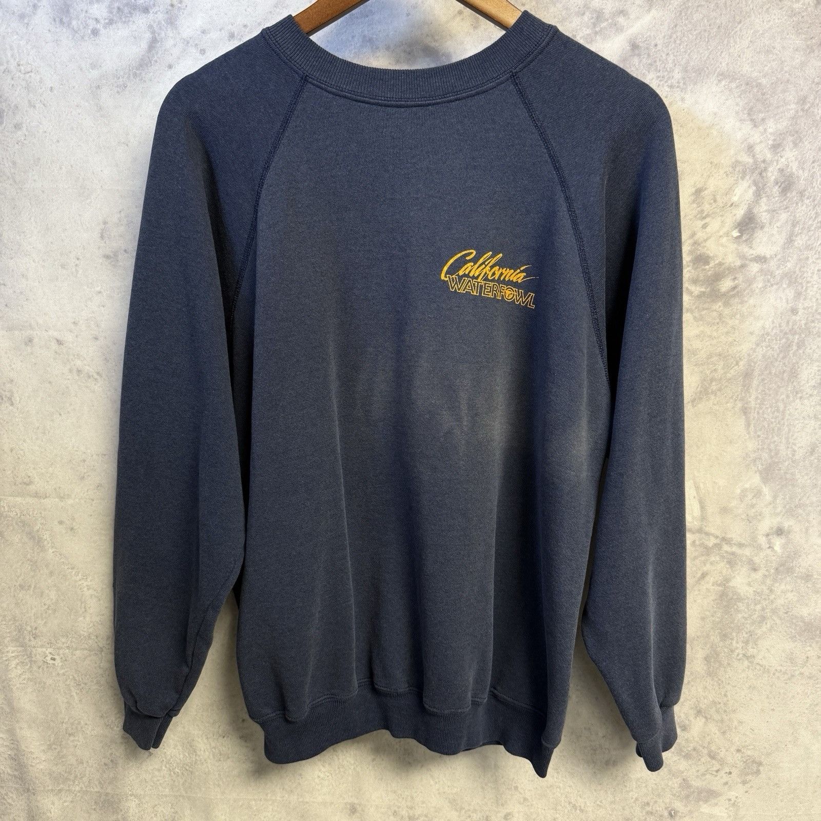 Vintage Vintage 80s California Waterfowl Sweatshirt Mens XL 23x25 Size US XL / EU 56 / 4 - 3 Thumbnail