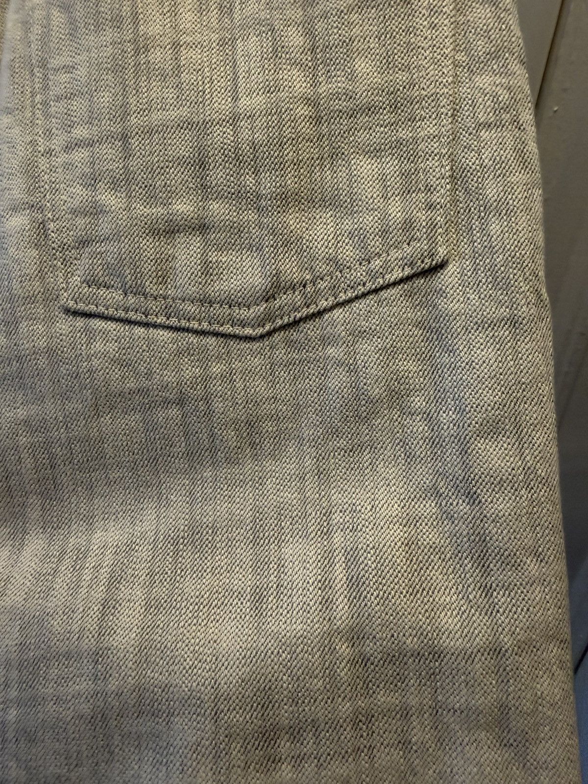 Nom De Guerre Like New! Vintage Linen/Cotton Japanese Denim Size US 34 / EU 50 - 7 Thumbnail