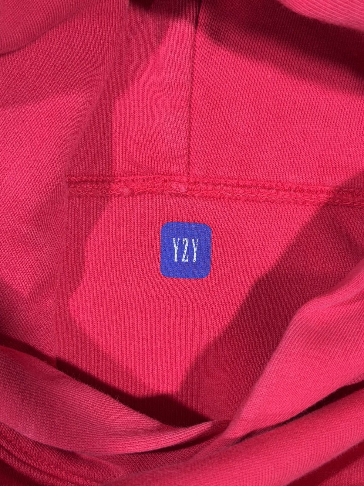 Gap × Yeezy Yeezy Gap Kanye West Ye Red Double Layered Perfect Hoodie M Size US M / EU 48-50 / 2 - 9 Thumbnail