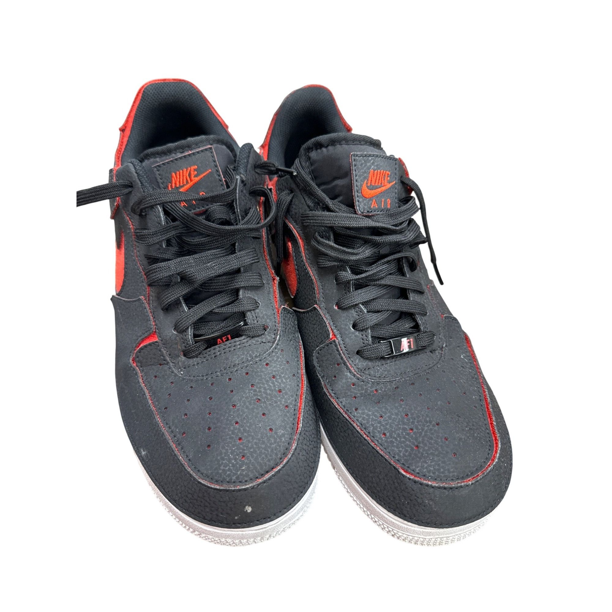 Nike Nike Air Force 1 Mens black chile low shoes sneakers 11 SKU Size US 11 / EU 44 - 10 Thumbnail