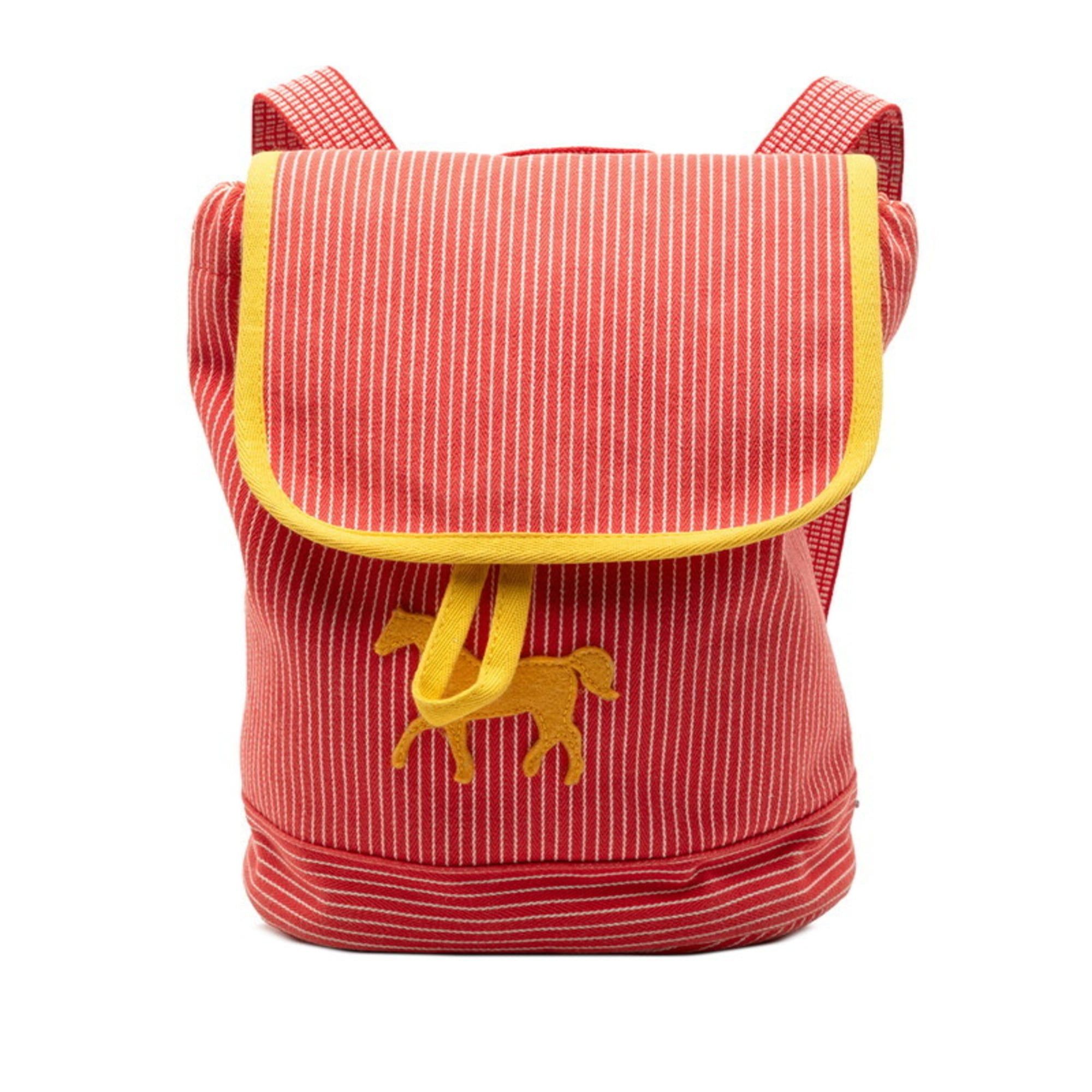 Hermes Hermes Backpack Horse Stripe Caval Color Blue Canvas  display picture 2