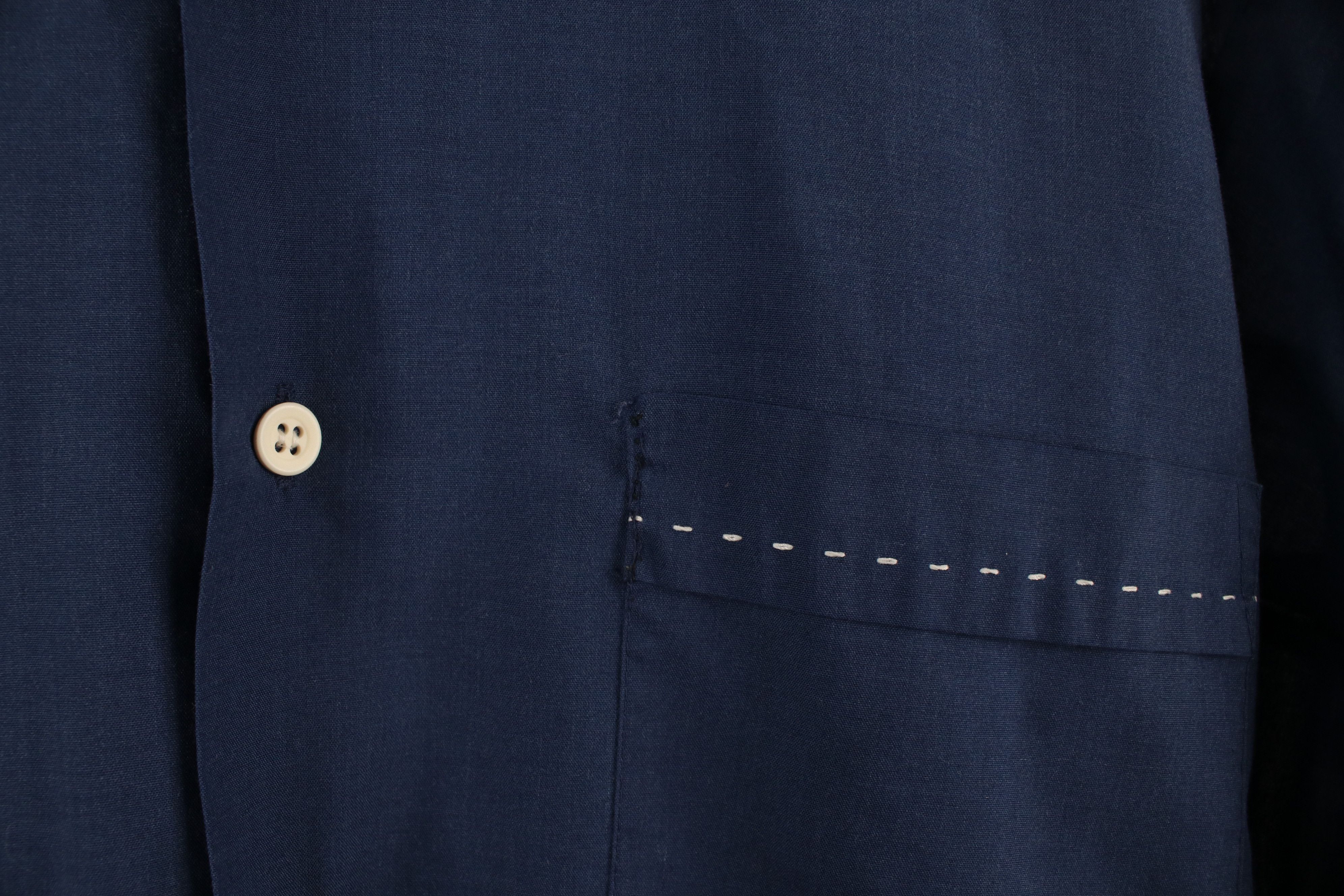 Vintage Vintage 70s Streetwear Short Sleeve Collared Button Shirt Size US L / EU 52-54 / 3 - 4 Thumbnail