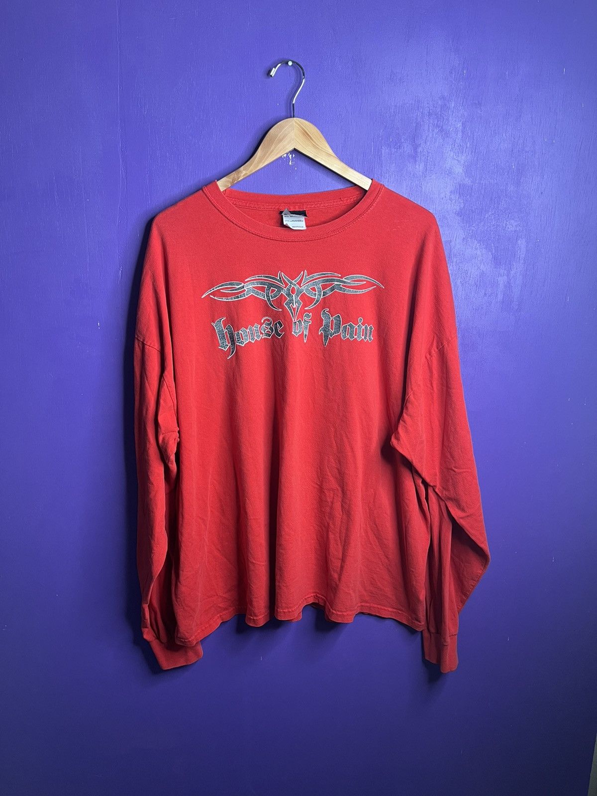 Band Tees × Vintage Vintage 00s House of Pain logo long-sleeve t-shirt Size US XXL / EU 58 / 5 - 1 Thumbnail