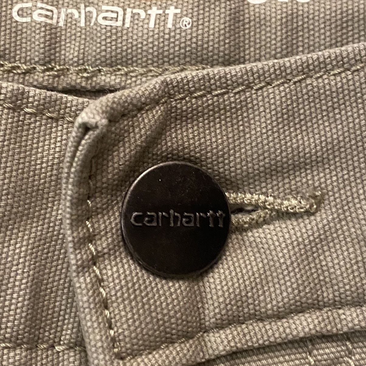 Carhartt × Dickies × JNCO Vintage Y2K Earth Tone Tan Carhartt Baggy Pants 33 Size US 32 / EU 48 - 3 Thumbnail