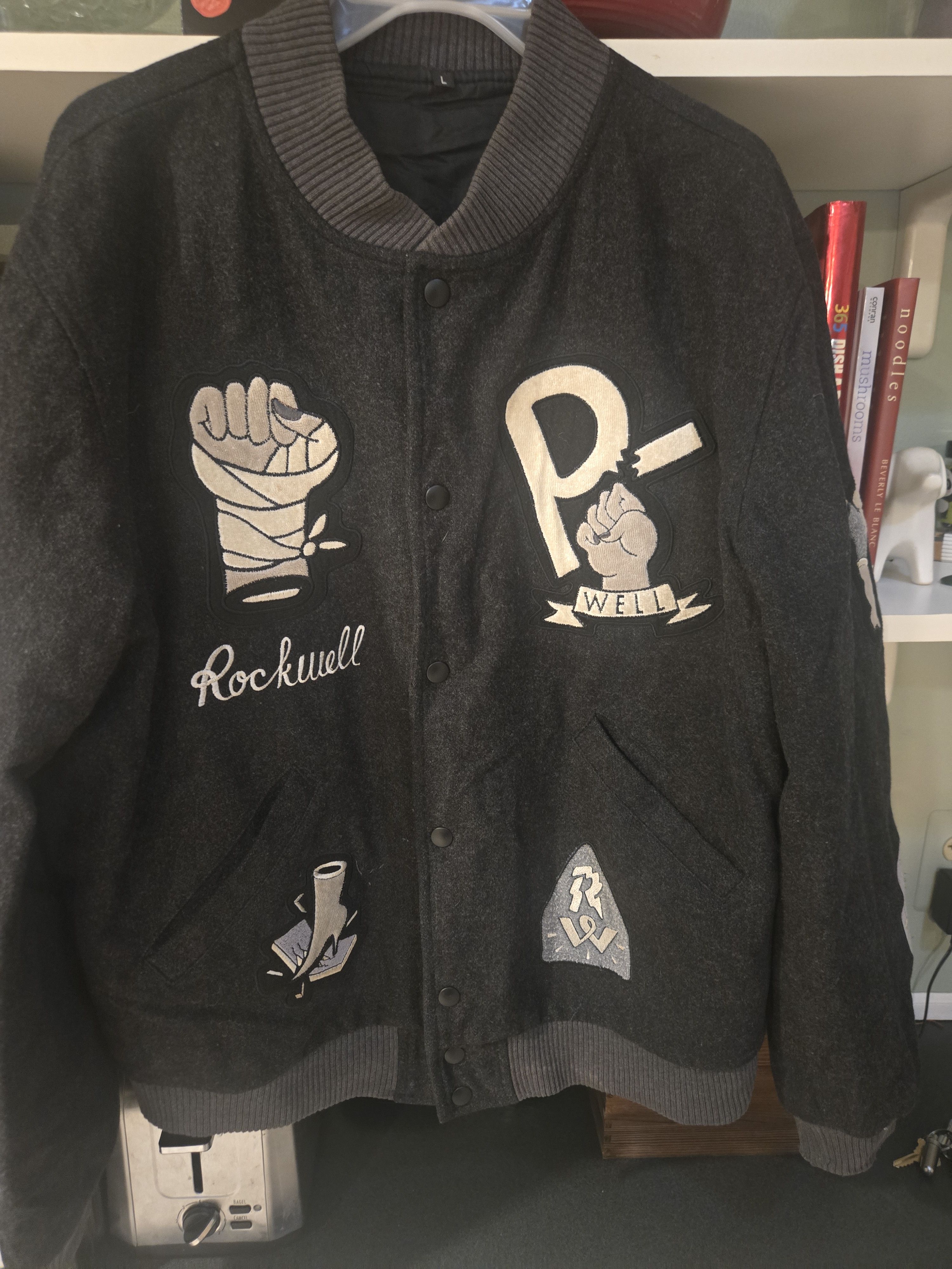 Nike × Parra Parra X Nike Varsity Bomber Jacket | Grailed