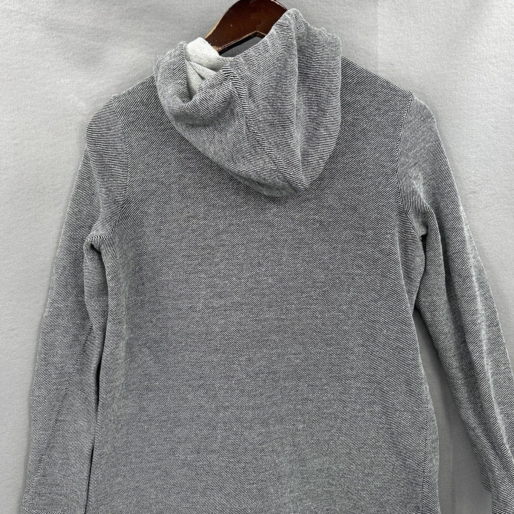 J. Jill J. Jill Hoodie Women XS Gray French Terry Full Zip Casual Womens Size XS / US 0-2 / IT 36-38 - 4 Thumbnail