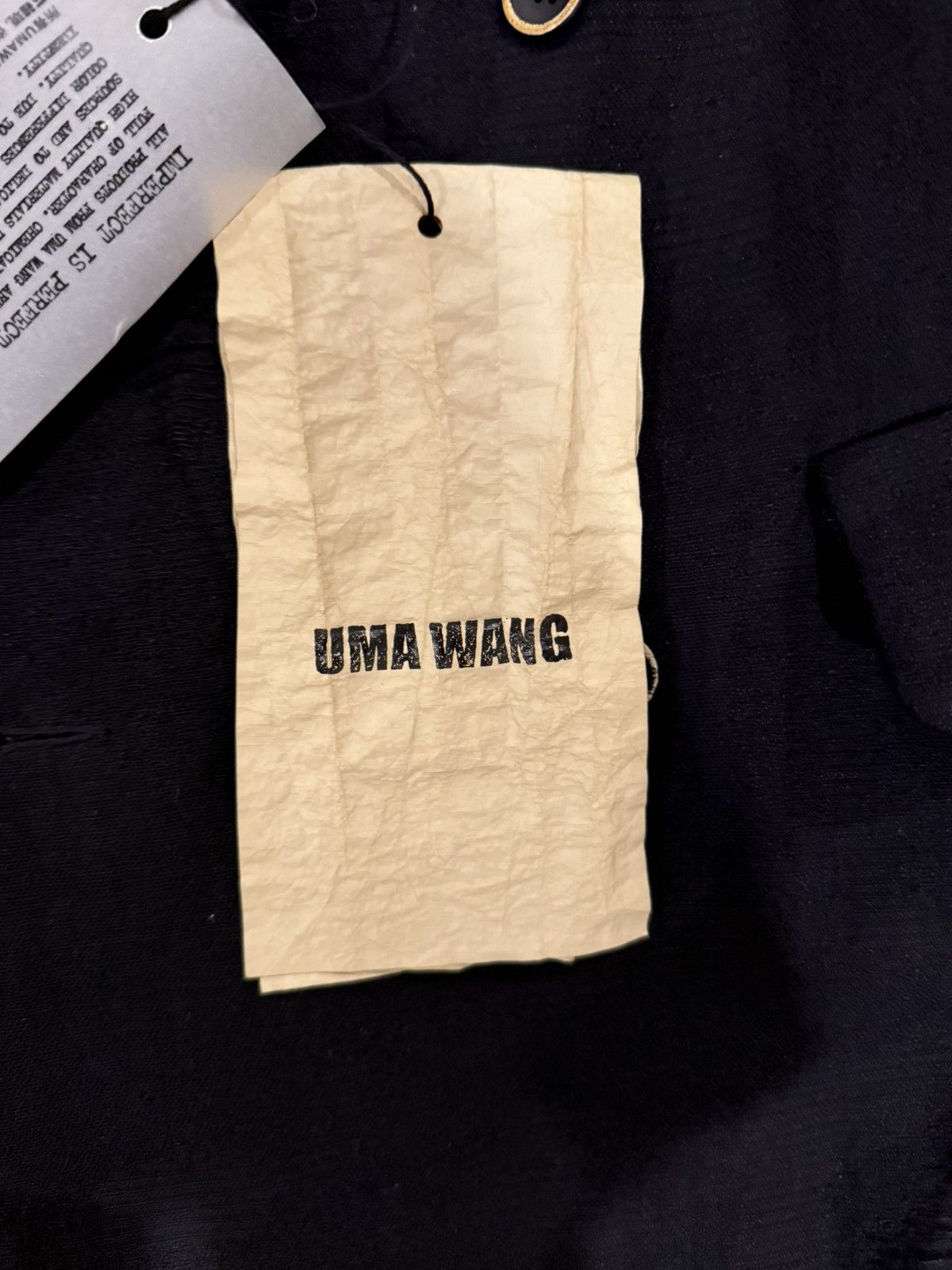 Uma Wang uma wang ss23 kipper jacket Size US M / EU 48-50 / 2 - 6 Thumbnail