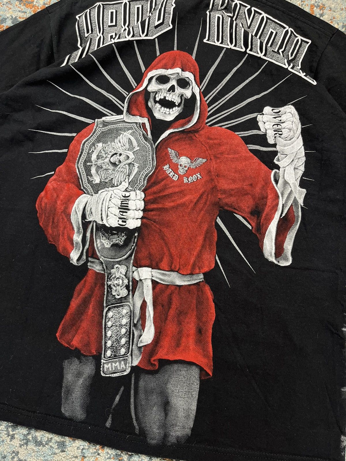 Vintage × WWE Vintage 00s Crazy Hard Knox all over print tee y2k Size US L / EU 52-54 / 3 - 9 Thumbnail