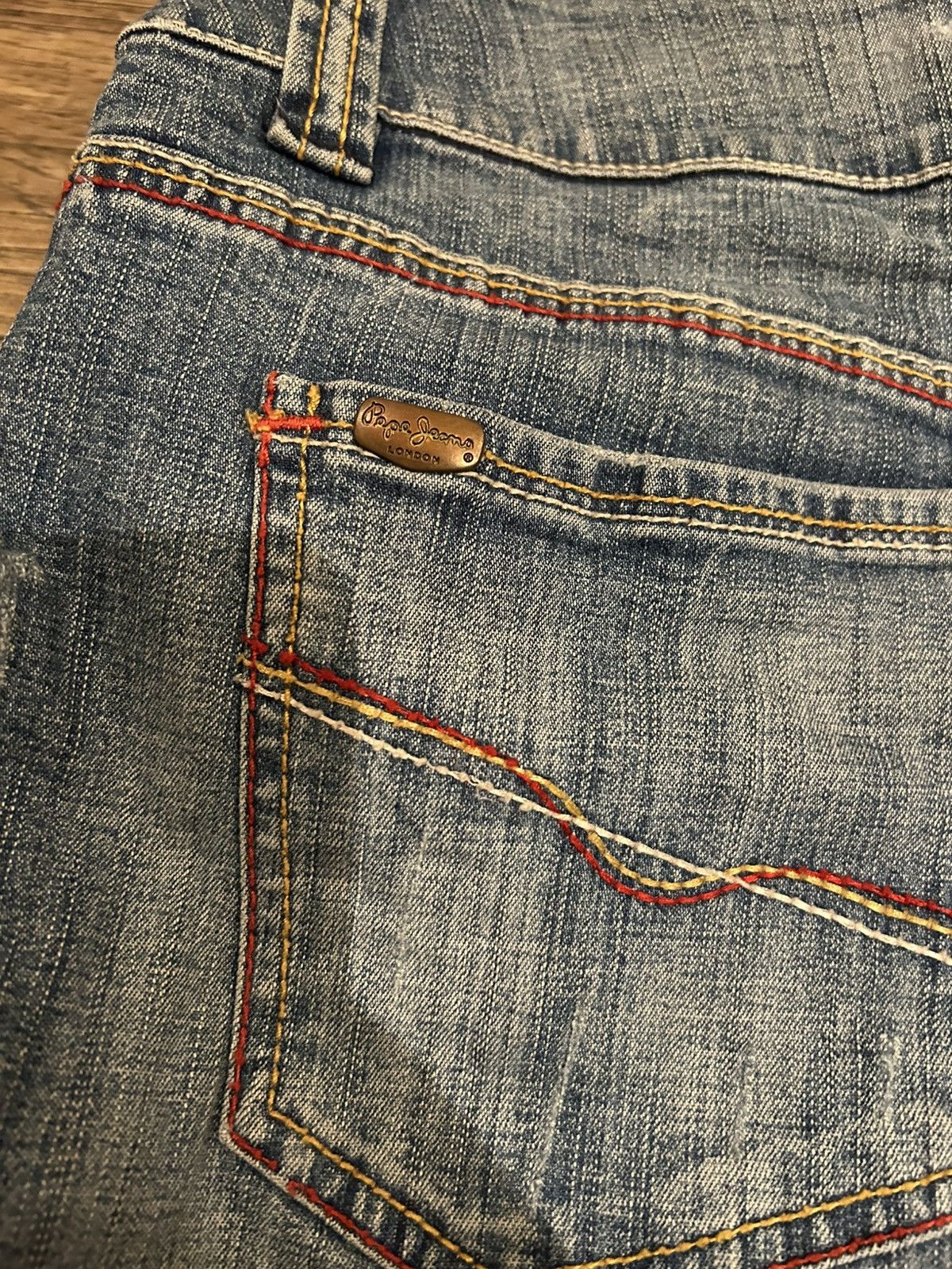 Pepe Jeans Pepe Jeans Studded Vintage Denim Size US 32 / EU 48 - 6 Thumbnail