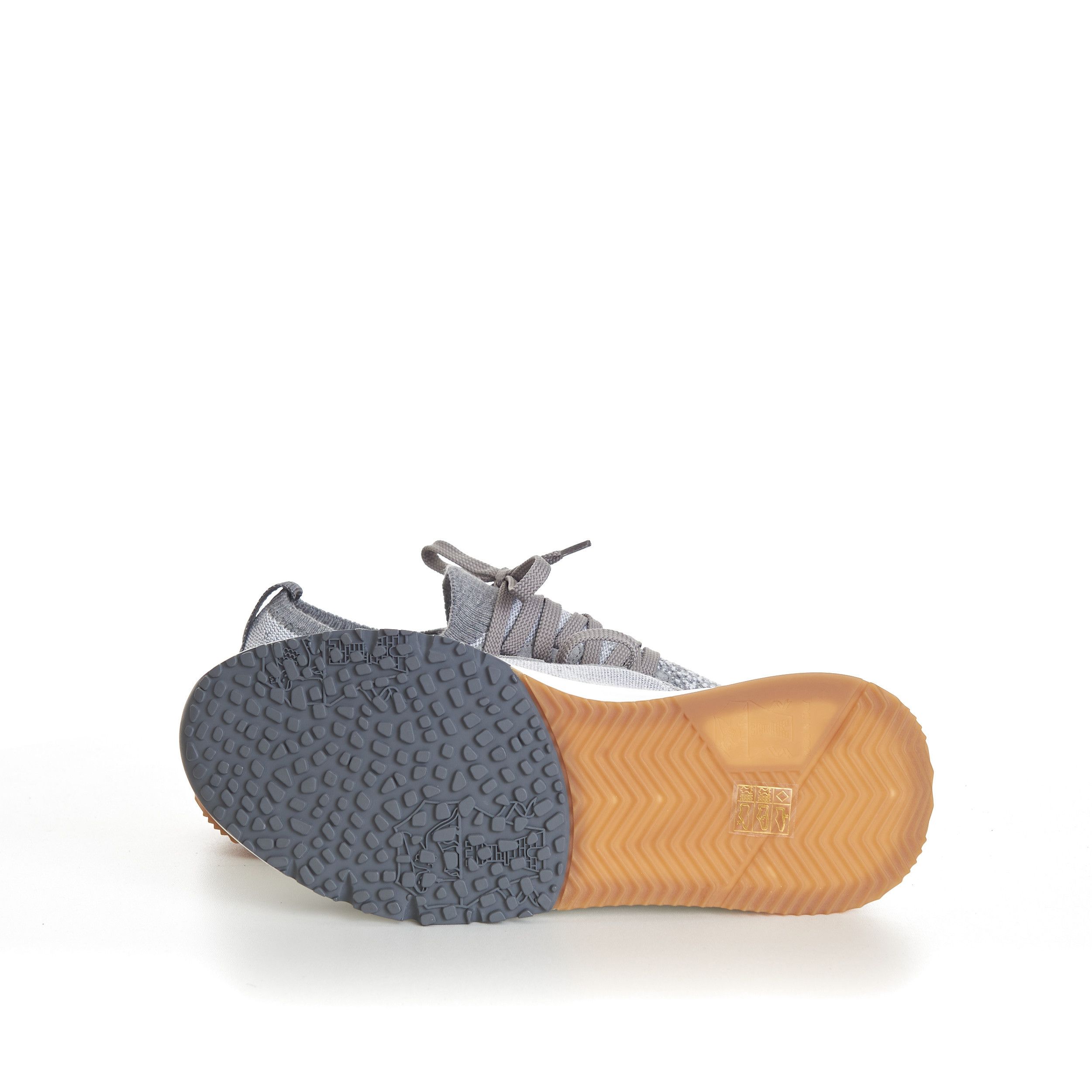 Brunello Cucinelli Grey Low Top Cotton Chiné Knit Runners Size US 13 / EU 46 - 10 Thumbnail