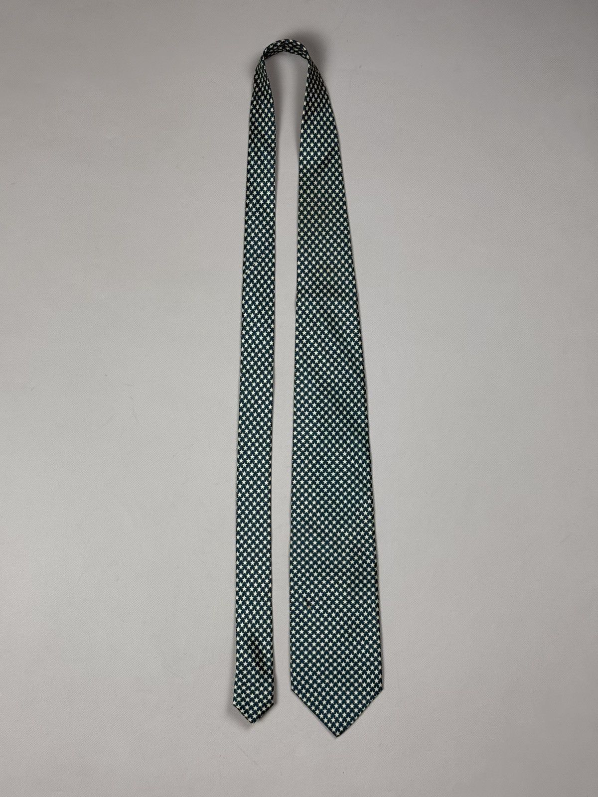 Bally Bally Vintage Patterned Silk Tie Size ONE SIZE - 7 Thumbnail