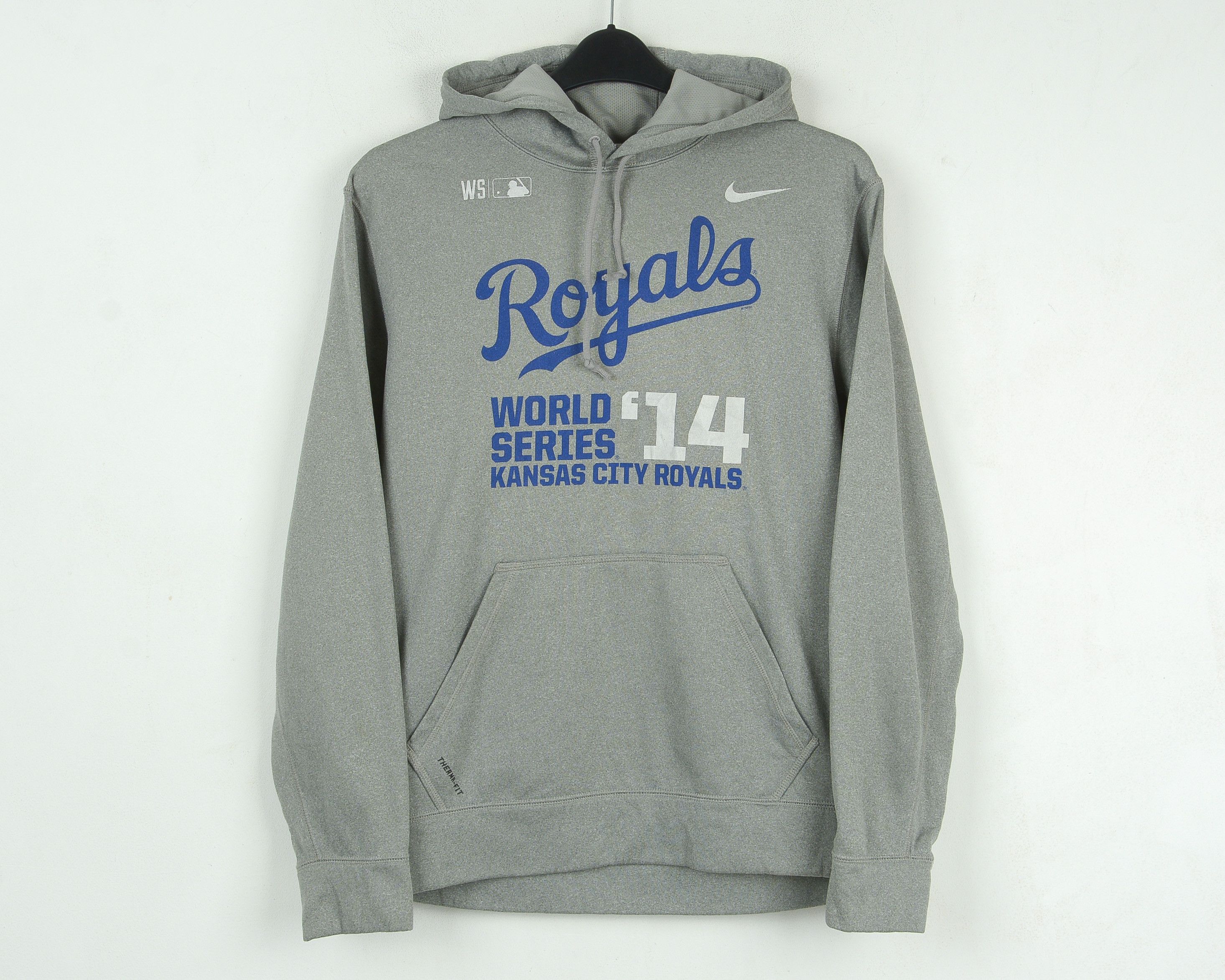 MLB × Nike Kansas City ROYALS Therma Fit Hoodie Sweatshirt Sweater Size US M / EU 48-50 / 2 - 1 Thumbnail