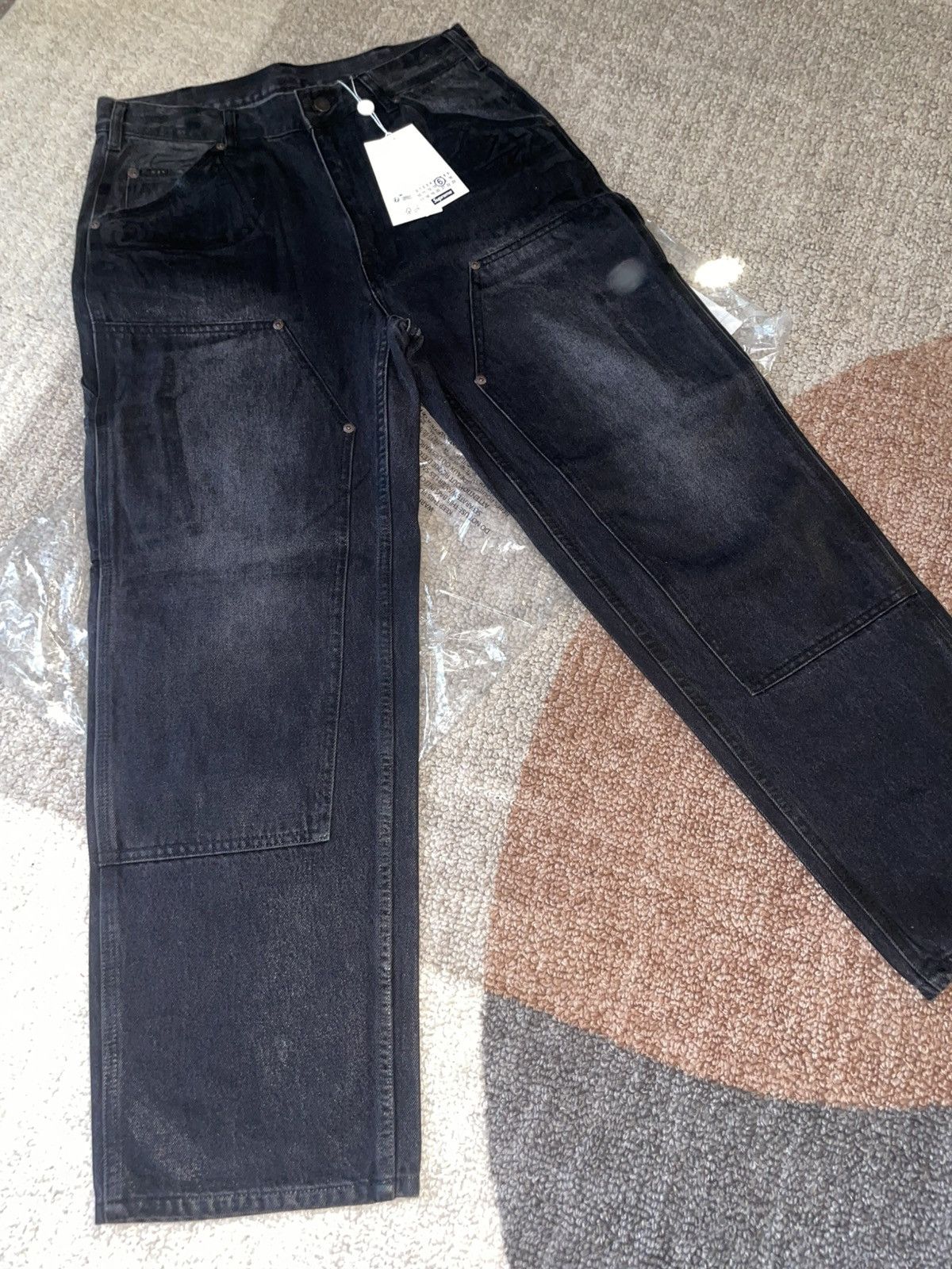 Maison Margiela × Supreme Supreme MM6 Maison Margiela Foil Double Knee Painter Pant Size US 30 / EU 46 - 2 Thumbnail