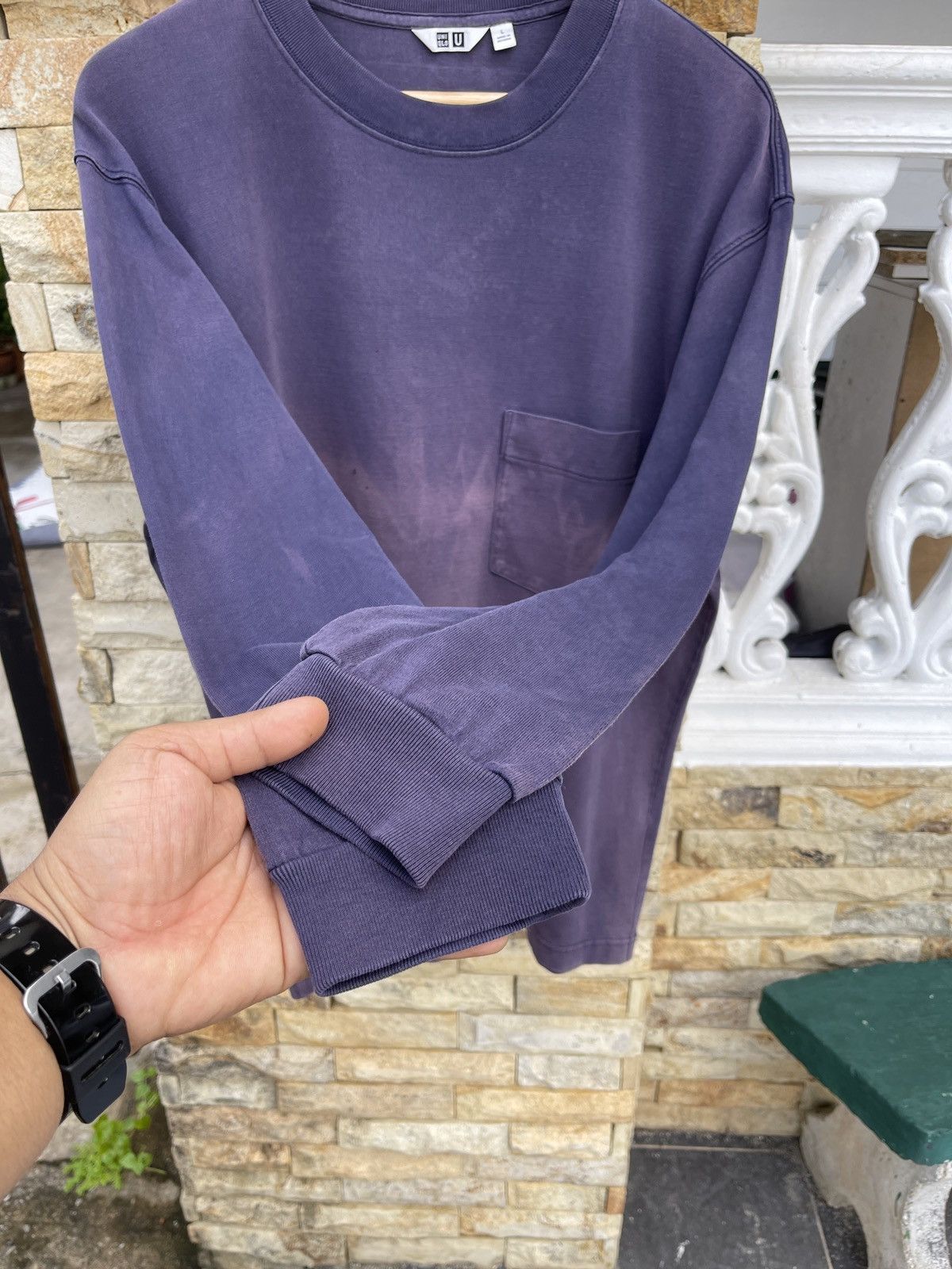 Christophe Lemaire LastDrop🔥Sun Faded Uniqlo x ChristopheLemaire Pocket L.Sleve Size US L / EU 52-54 / 3 - 6 Thumbnail