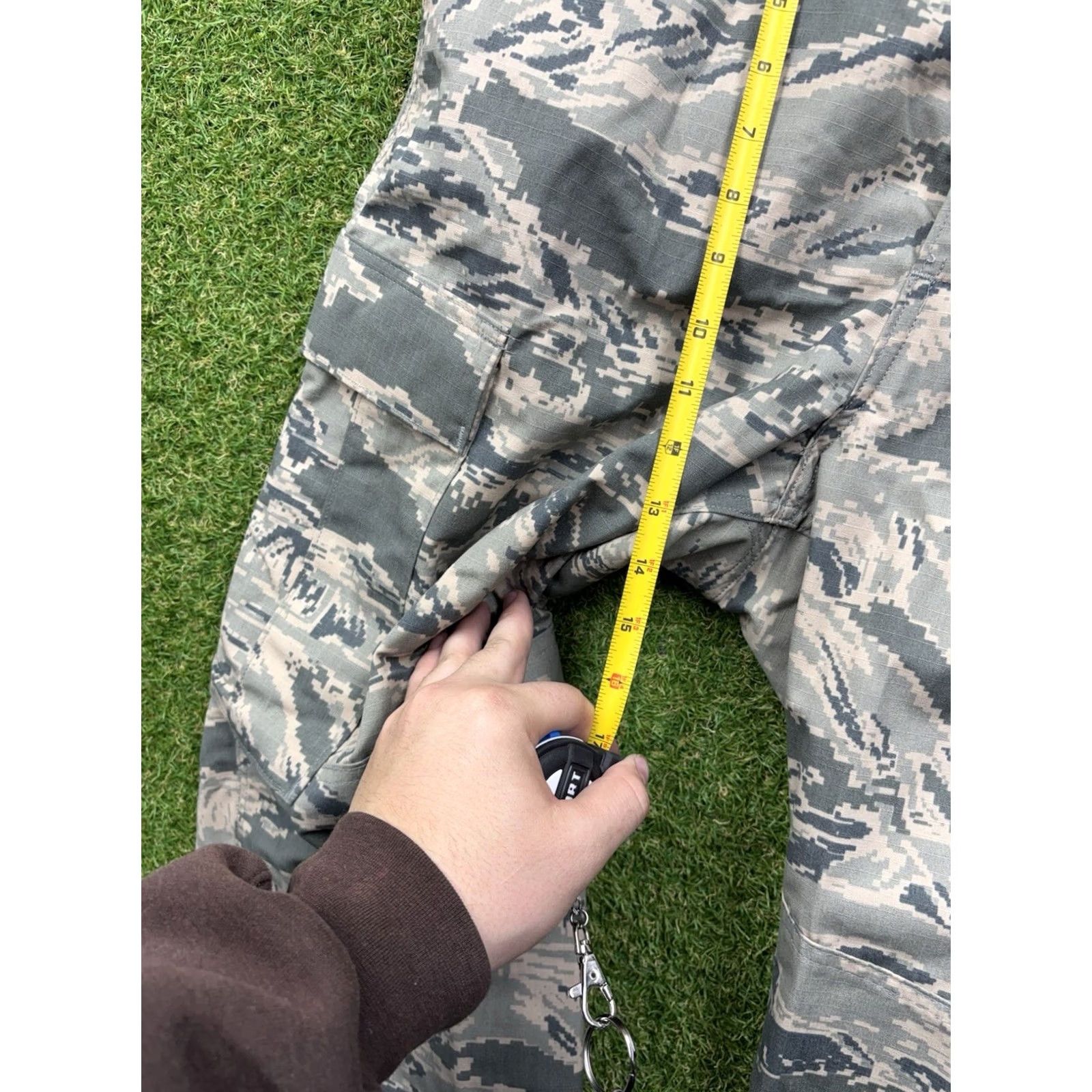 Propper PROPPER US Army Camouflage Cargo Pants Mens 34 Cargo Pocket Cotton Nylon Canvas Multicolor 3D Army 90s Y2K Size US 34 / EU 50 - 5 Thumbnail