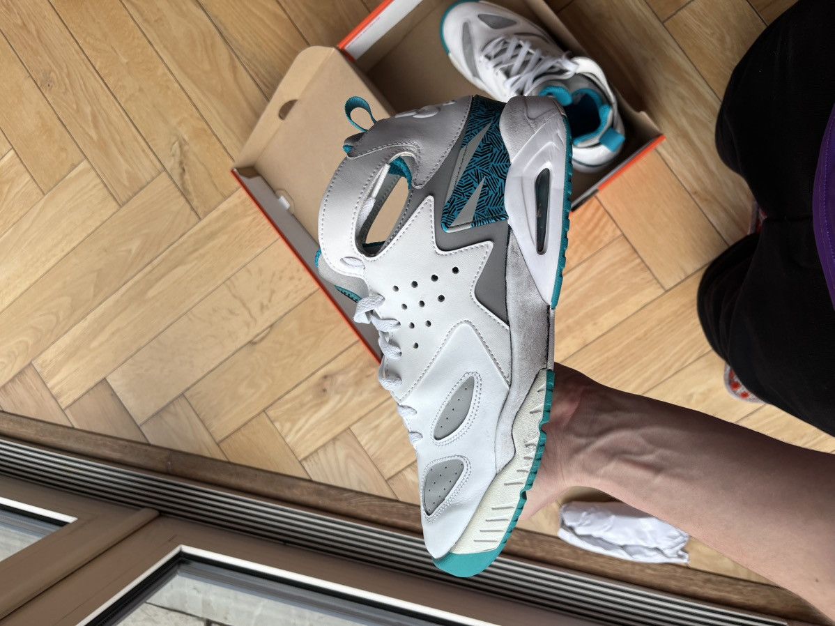 Nike Nike Air Tec Challenge AGASSI Huarache White Turbo Green Size US 10 / EU 43 - 6 Thumbnail