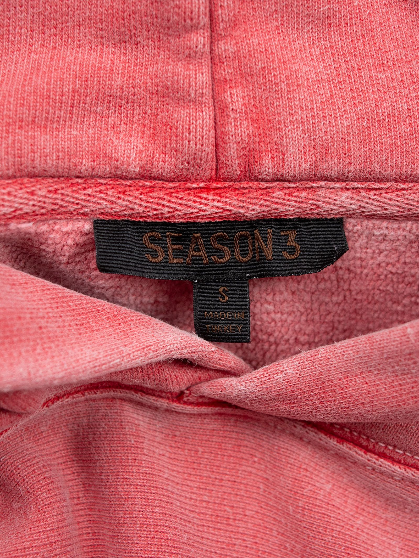 Yeezy YEEZY Season 3 (2016) - Fleece Hoodie (Fluoro Red) - size S Size US S / EU 44-46 / 1 - 5 Thumbnail