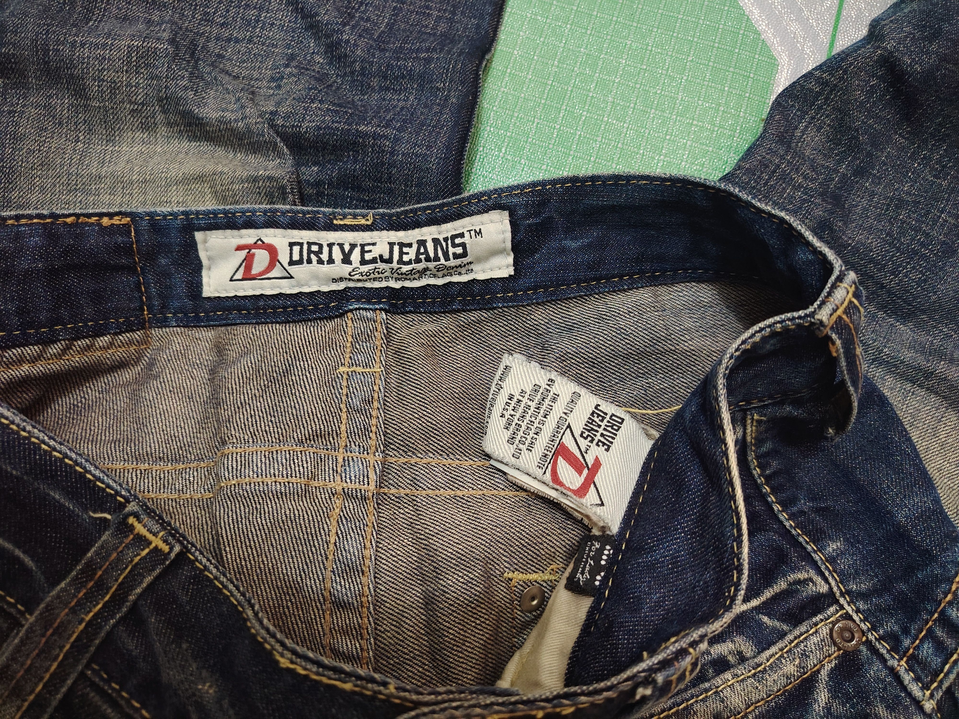 If Six Was Nine Japanese drive jeans exotic vtg denim bootcut jeans Size 30" / US 8 / IT 44 - 14 Thumbnail