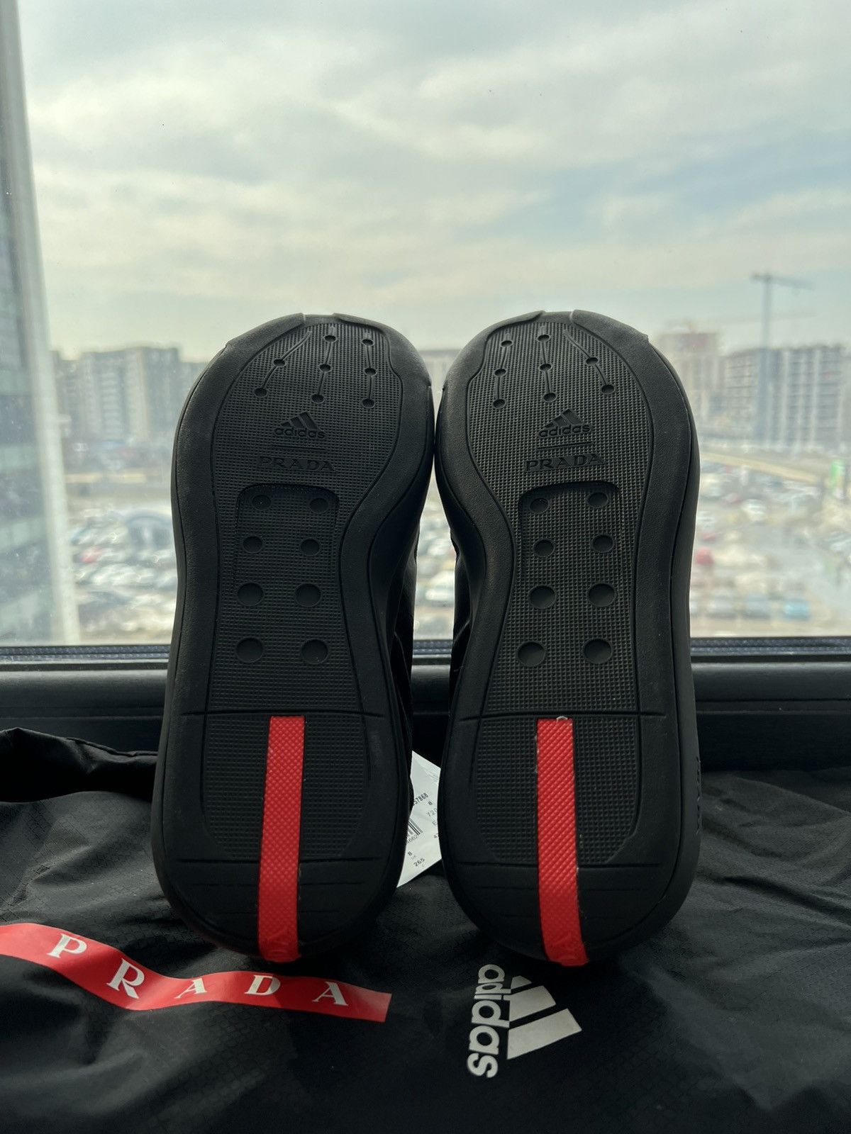 Adidas × Prada Adidas x Prada A+P Luna Rossa 21 Core Black Size US 8.5 / EU 41-42 - 7 Thumbnail