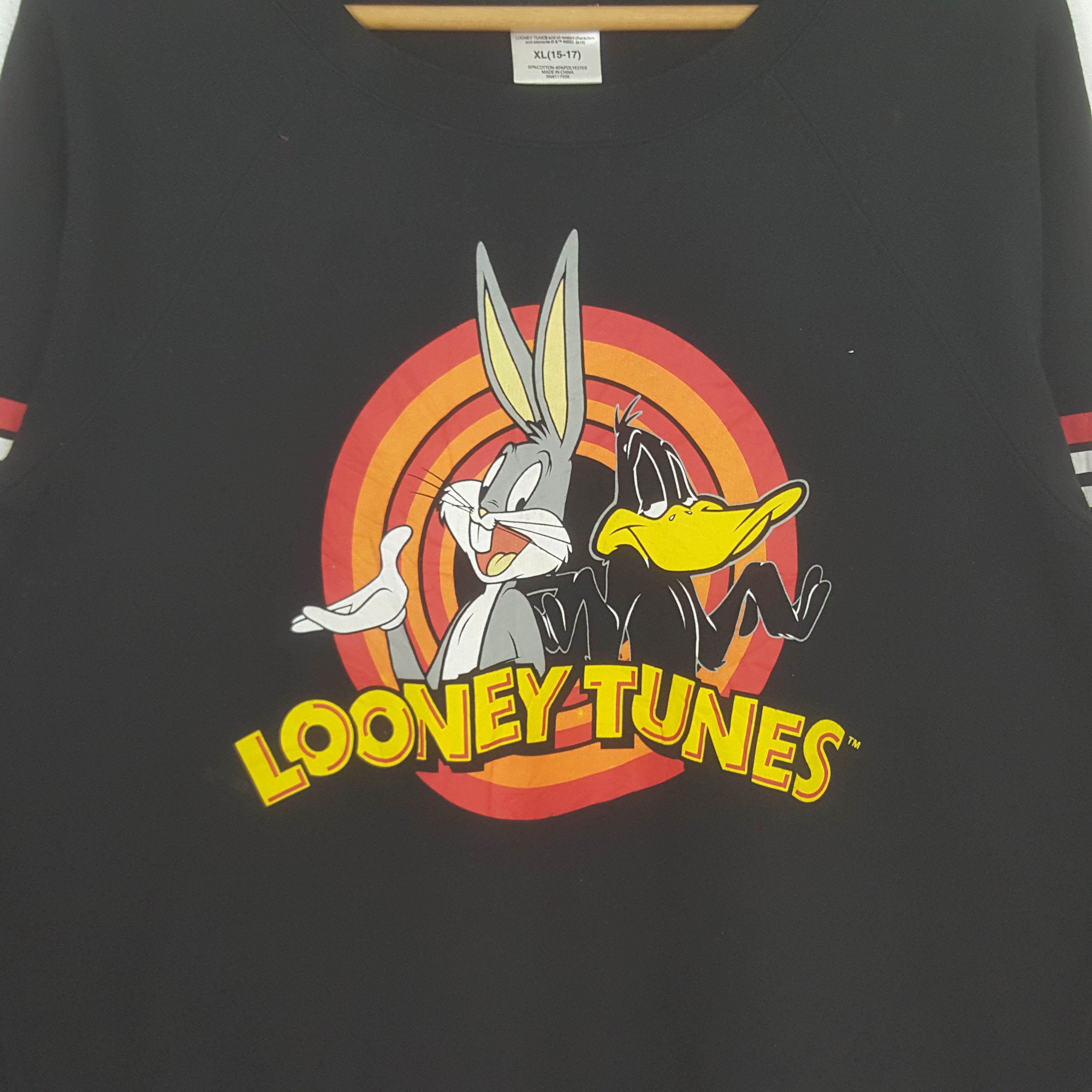 Disney Vintage Looney Tunes Cartoons Sweatshirt C322N5 Size US M / EU 48-50 / 2 - 2 Thumbnail