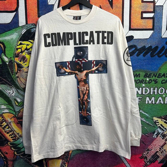 Designer Brand New Saint Michael long Sleeve Tee Size Large | Grailed