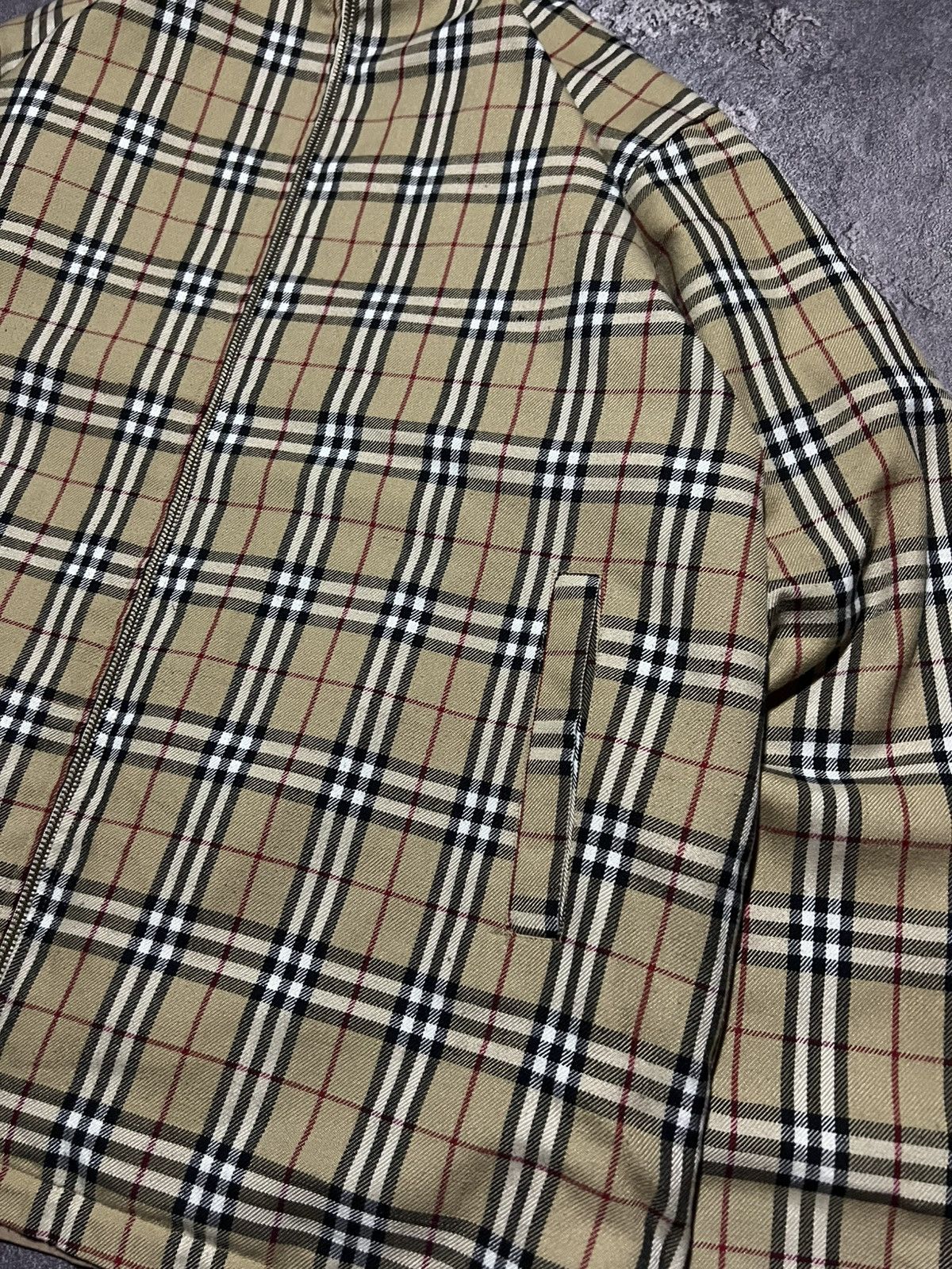 Burberry Prorsum Vintage 90s Burberrys 2 Sided Jacket Nova Check Streetwear Size US L / EU 52-54 / 3 - 2 Thumbnail
