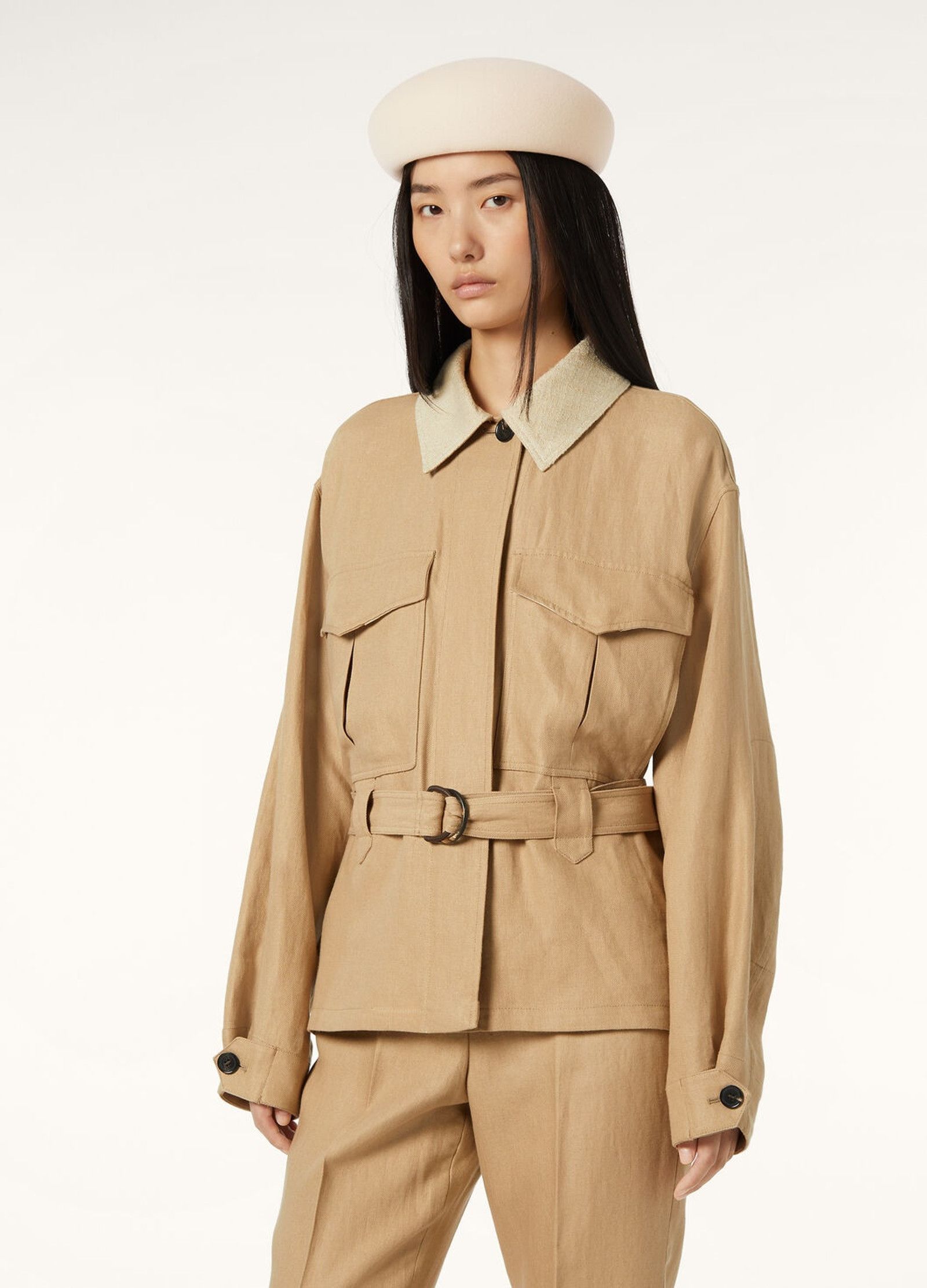 Loro Piana o1srvl11e0526 FAP0462 Dillon Jacket in Beige Size XS / US 0-2 / IT 36-38 - 4 Thumbnail