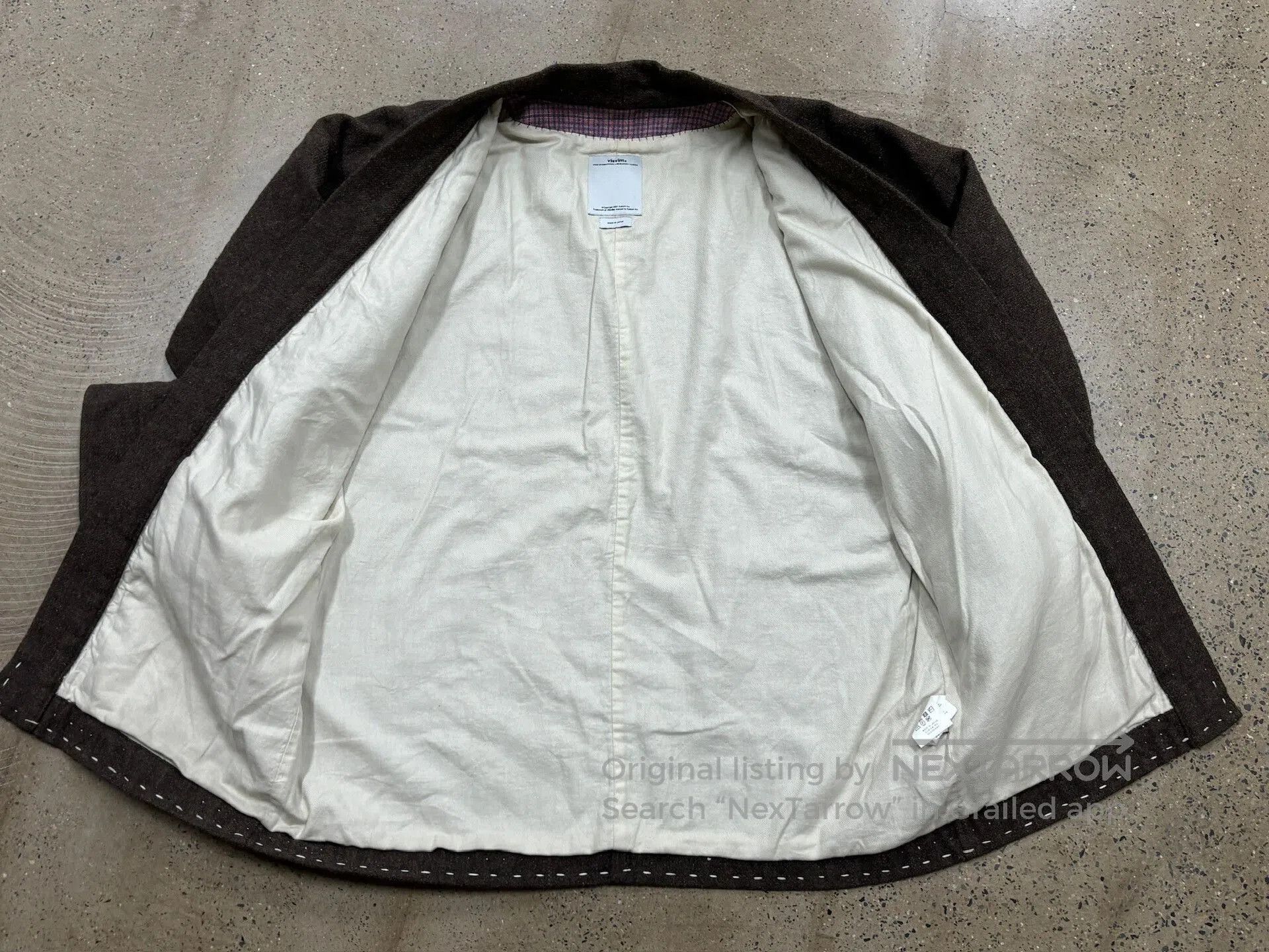 Visvim Visvim Sanjuro Jacket in Twill Wool. Size US XL / EU 56 / 4 - 6 Thumbnail