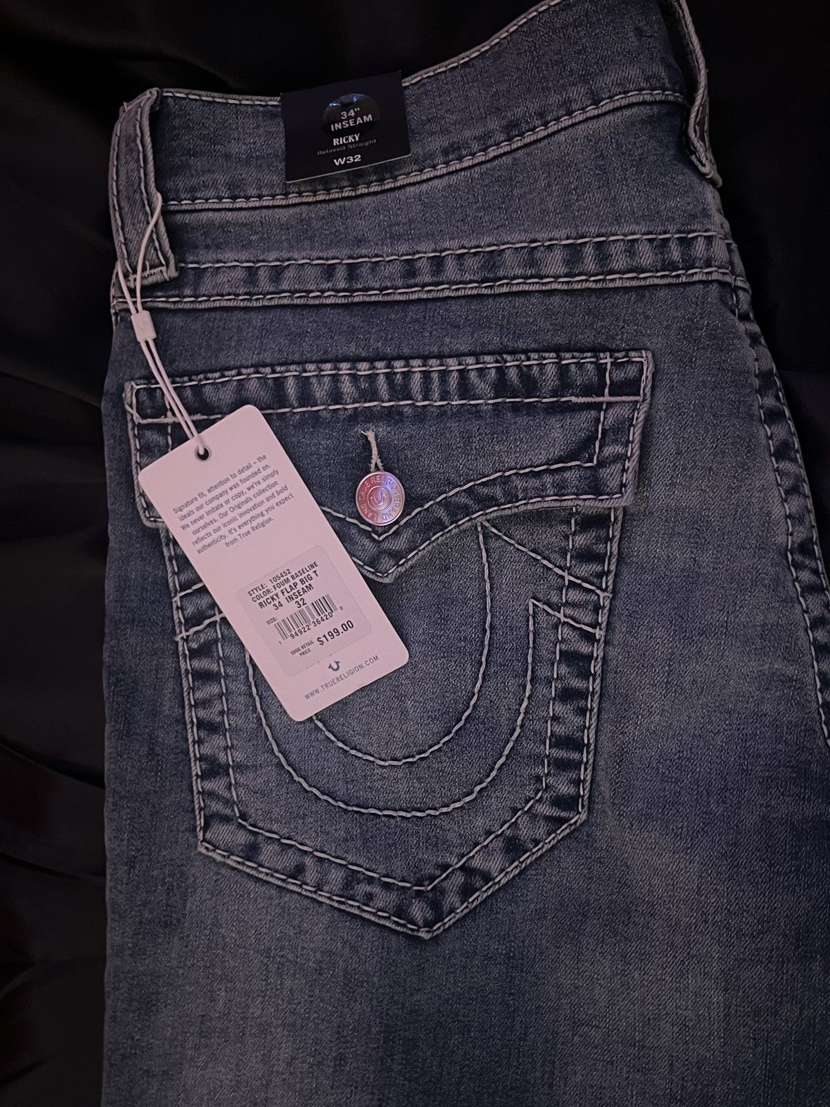 True Religion True religion Jeans Size US 32 / EU 48 - 3 Thumbnail