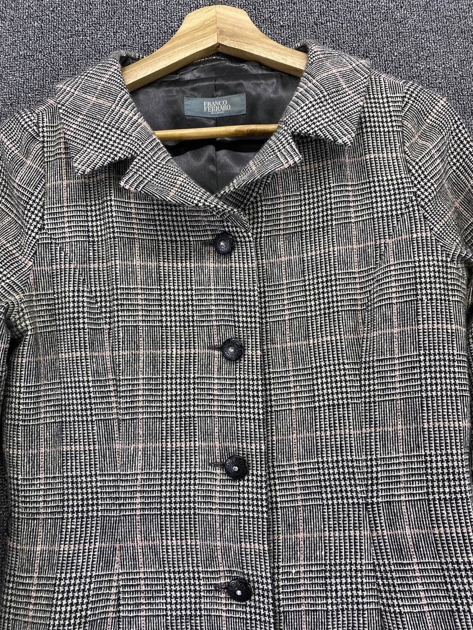 Vintage Vintge Franco Ferraro Shirts Button Up Long Jacket Size XS / US 0-2 / IT 36-38 - 6 Thumbnail